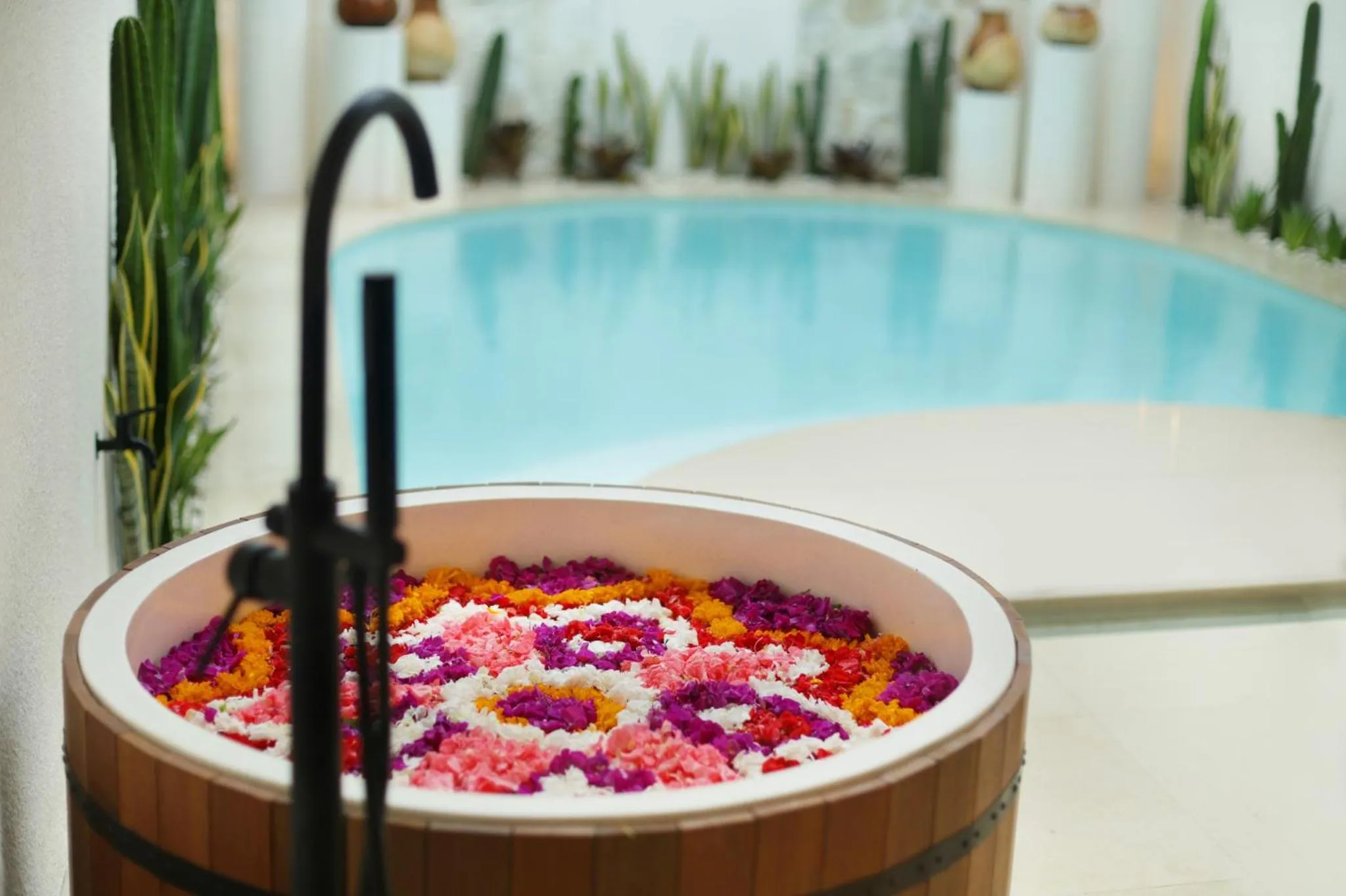 Hot Tub in The Arden Villa Uluwatu by Ini Vie Hospitality