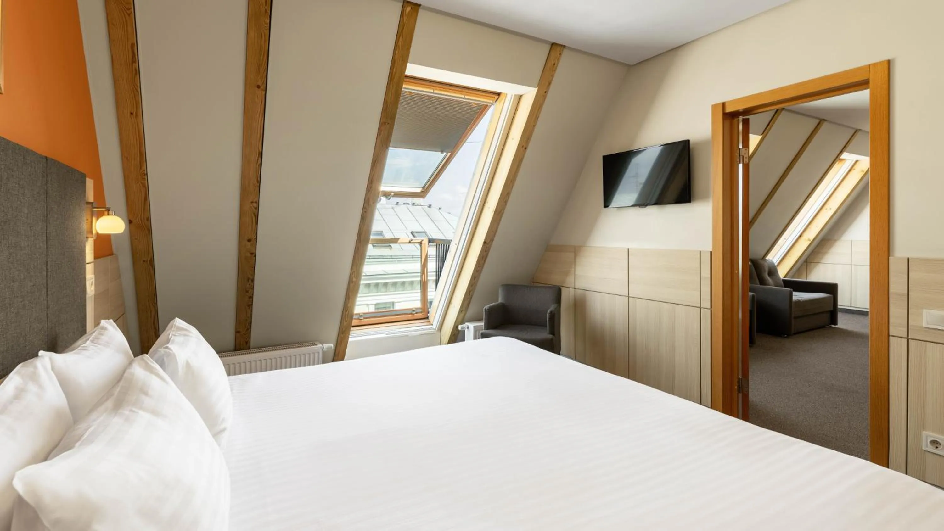 Bed in Wellton Riga Hotel & SPA