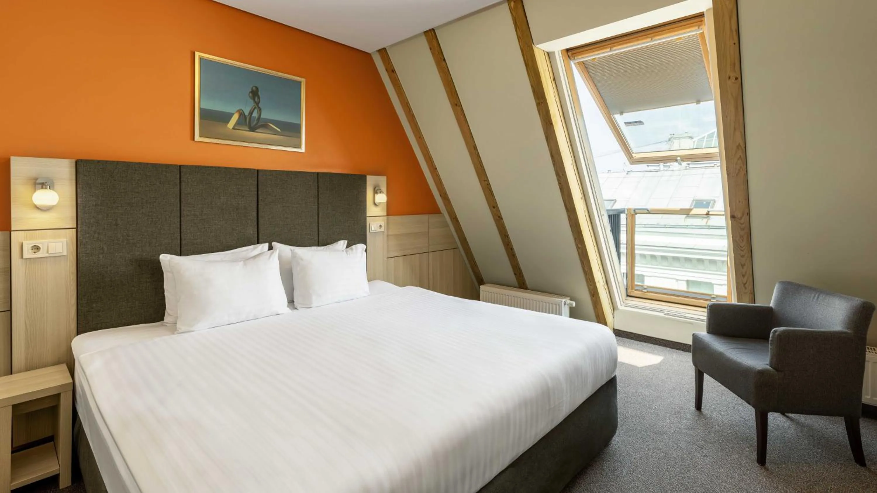 Bed in Wellton Riga Hotel & SPA