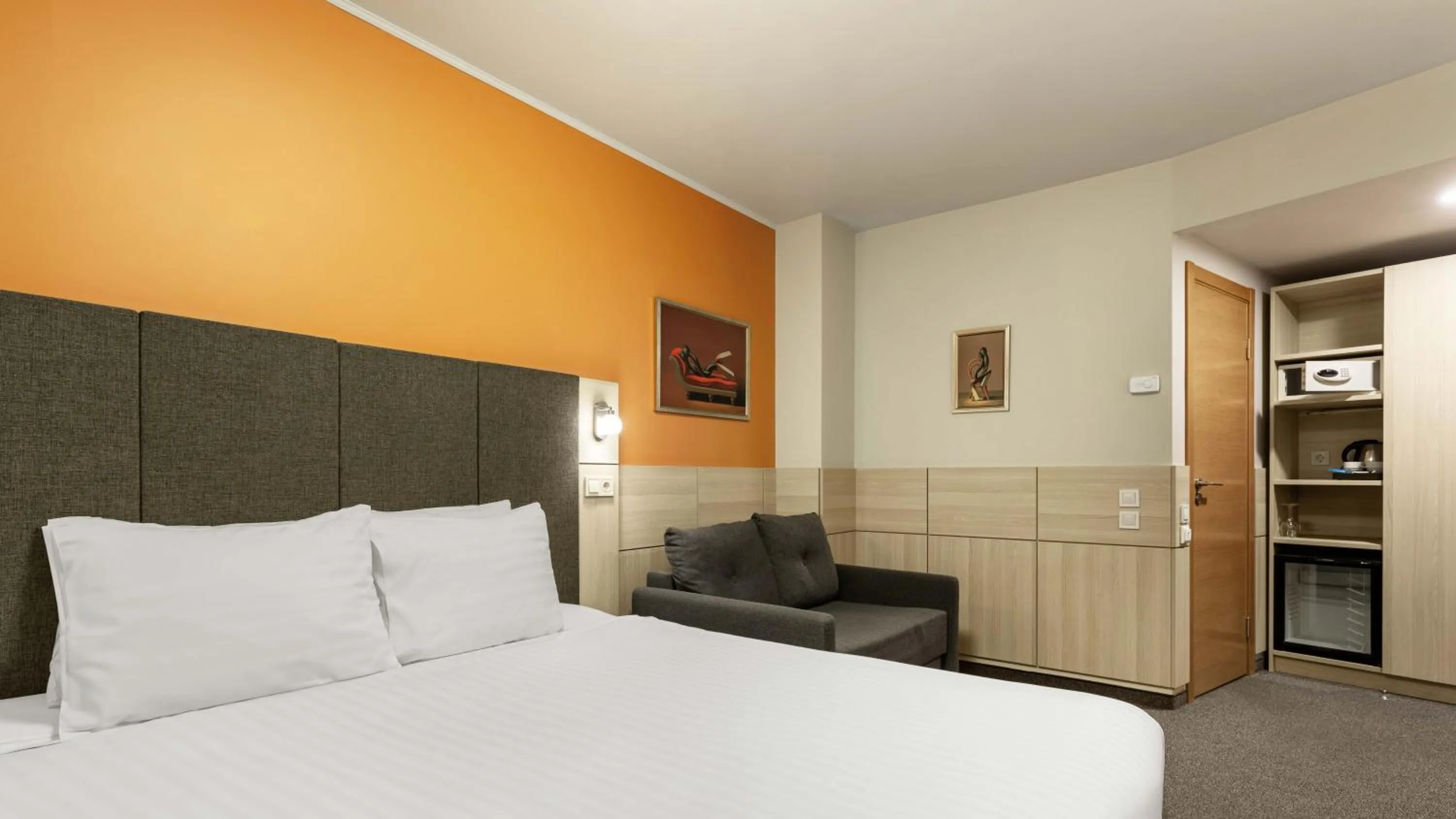 Bed in Wellton Riga Hotel & SPA