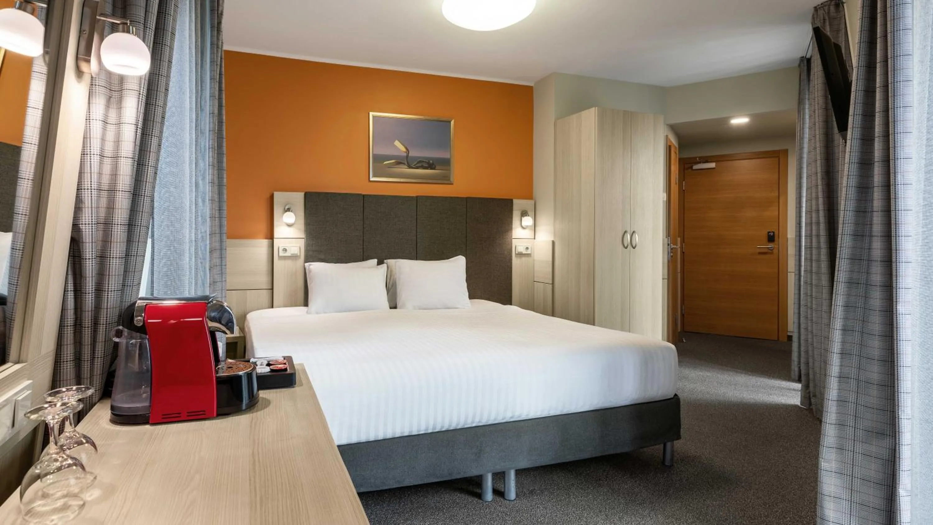 Bed in Wellton Riga Hotel & SPA