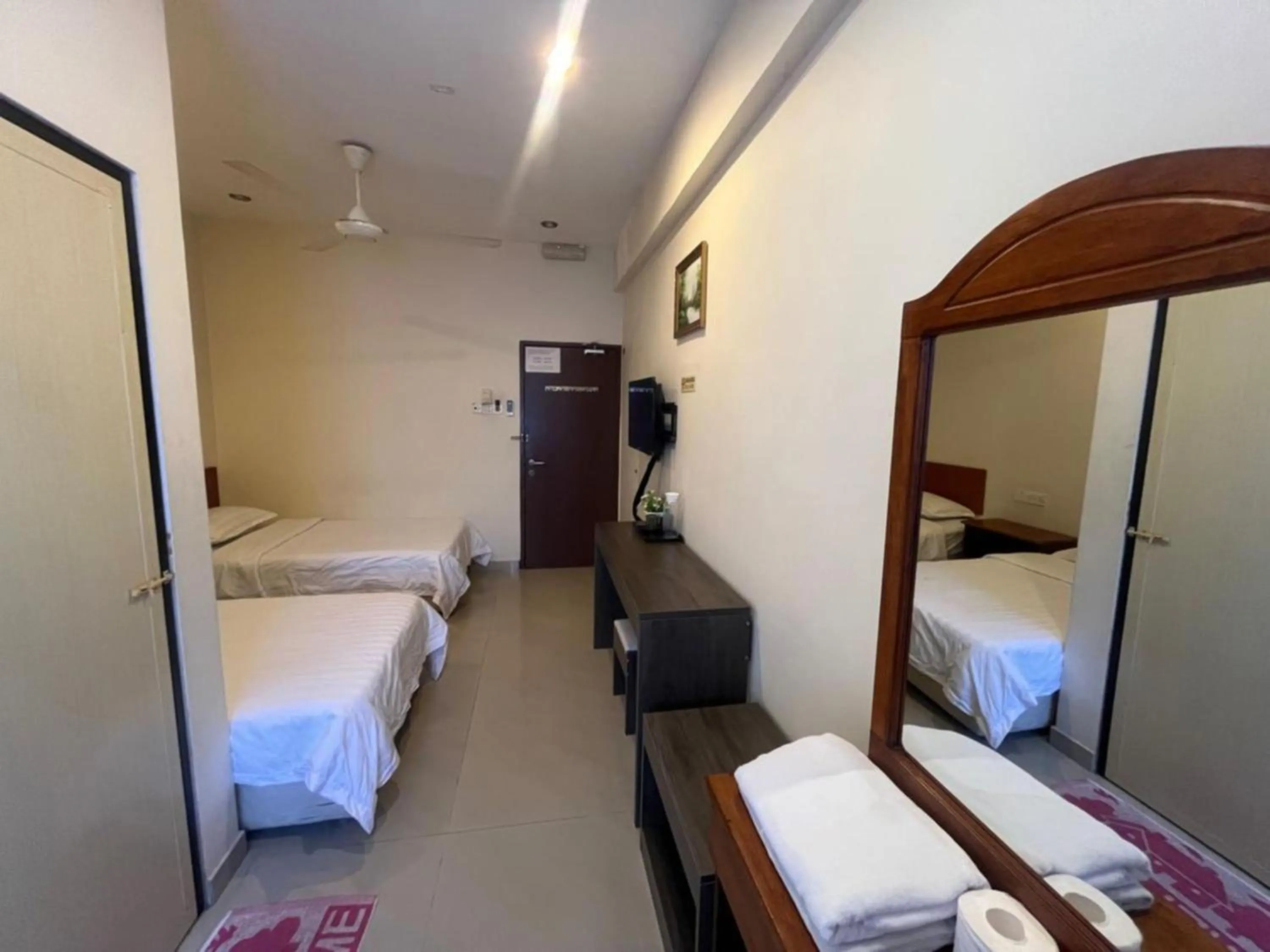 Bed in Hotel O Kledang Menglembu