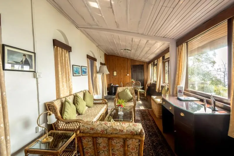 Seating area in Windamere Hotel - A Colonial Heritage