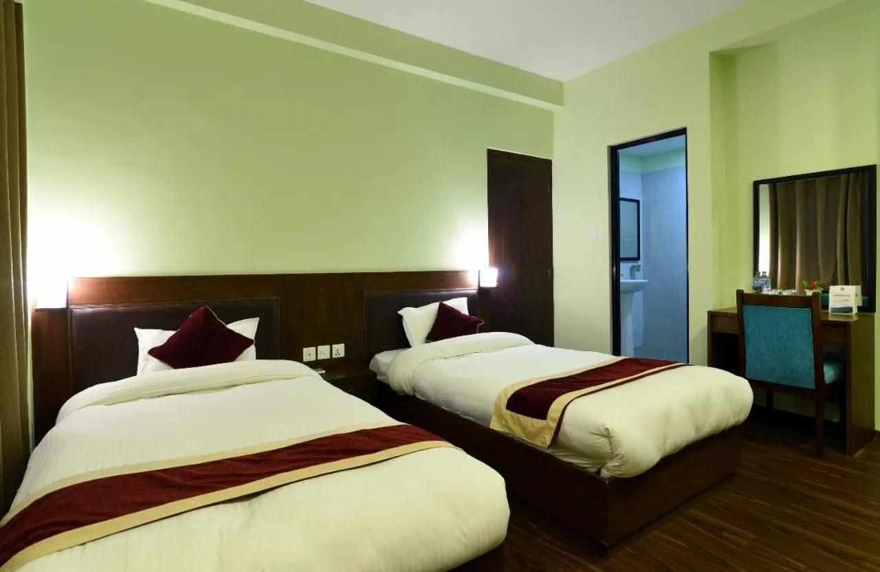 Bed in Hotel Harmony