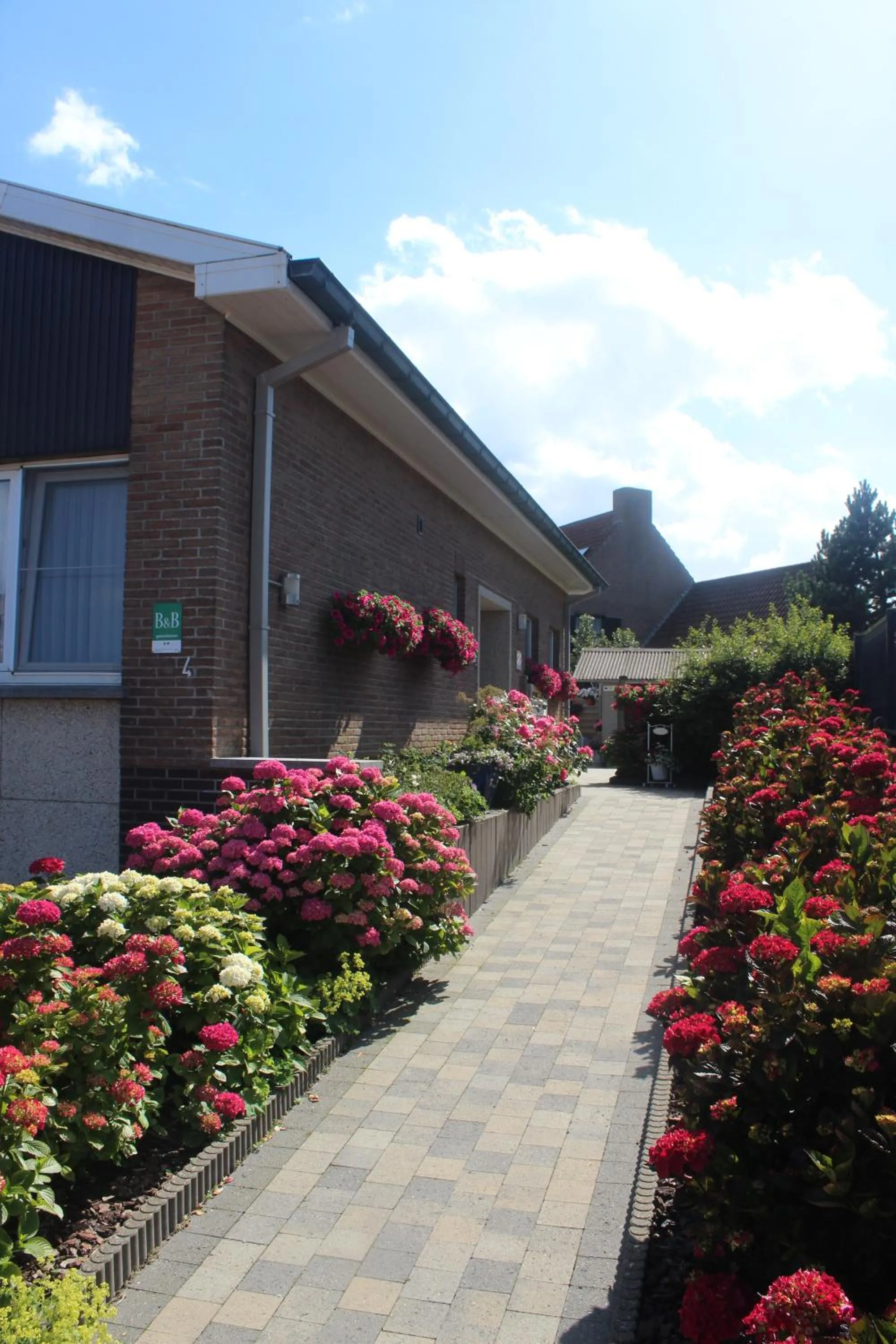 Facade/entrance in B&B Vanloo