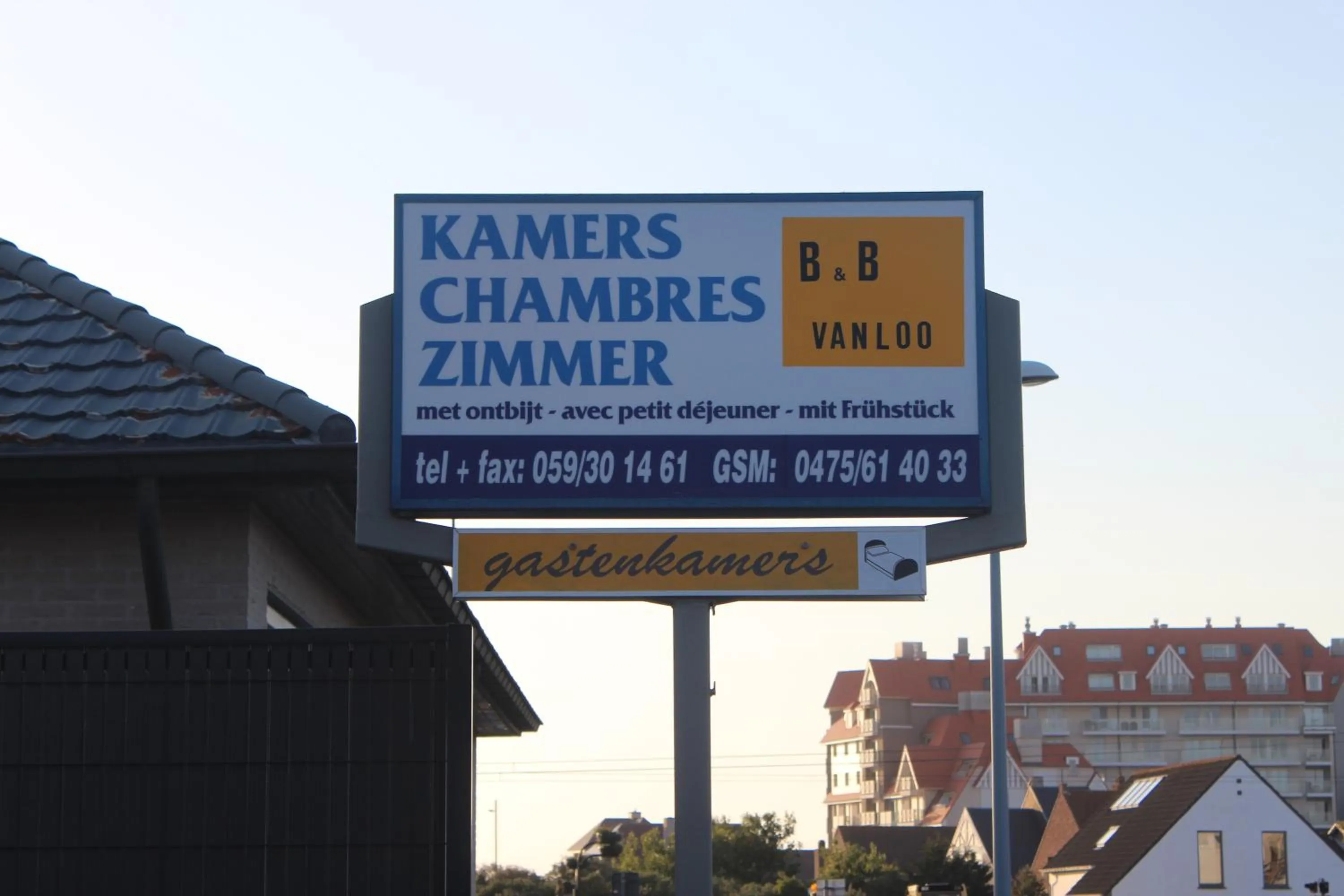 Property logo or sign in B&B Vanloo
