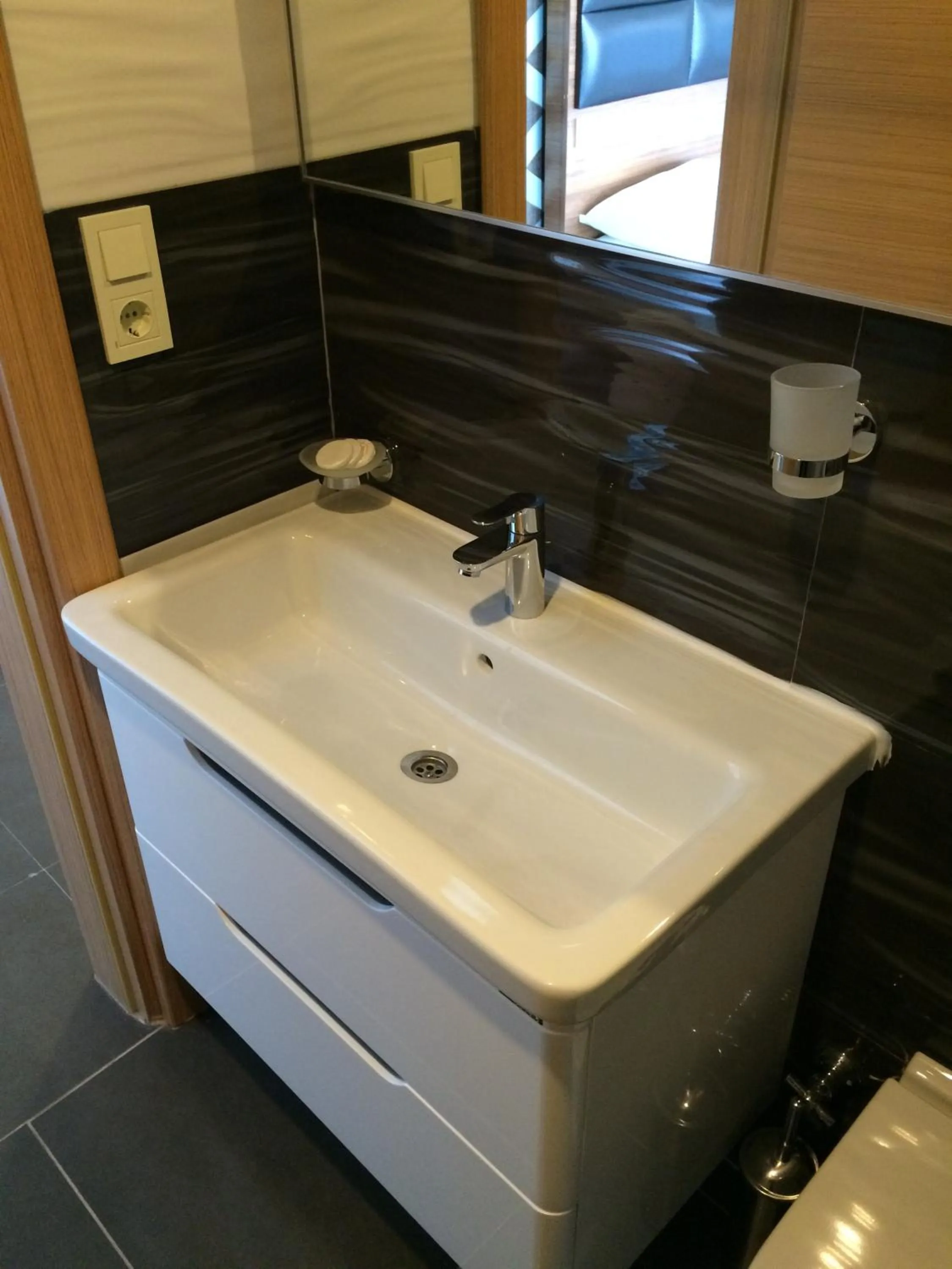 Bathroom in Bayraktar Hotel