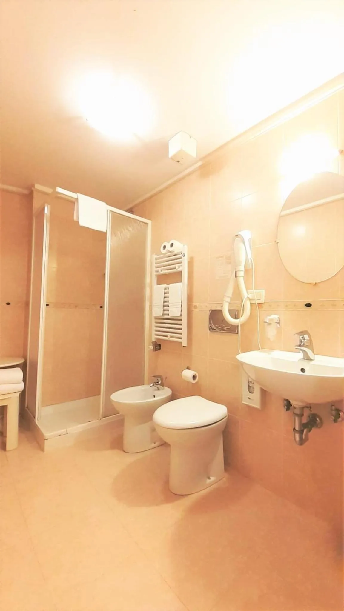 Bathroom in Locanda Barbarigo