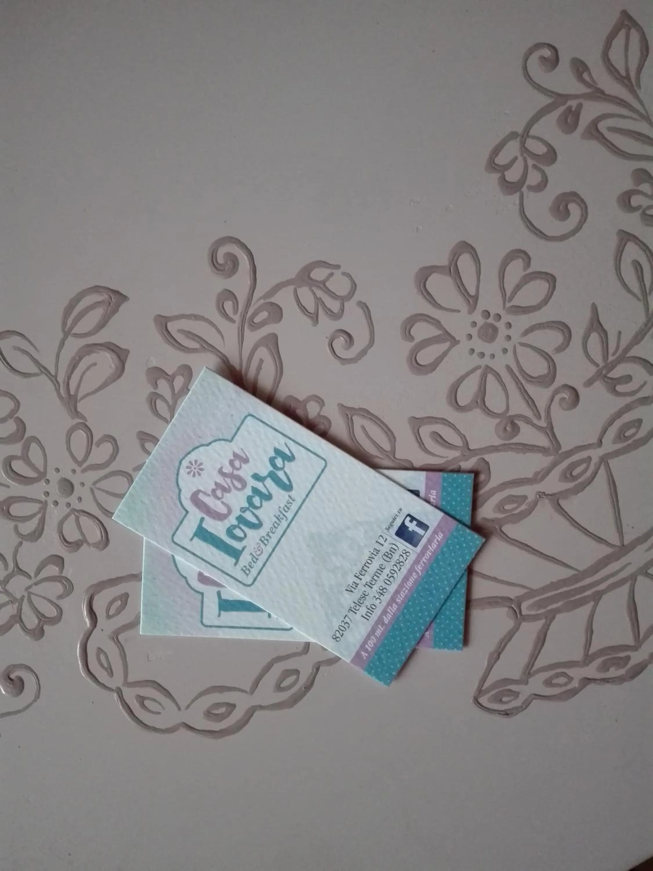 Decorative detail in Casa Iovara