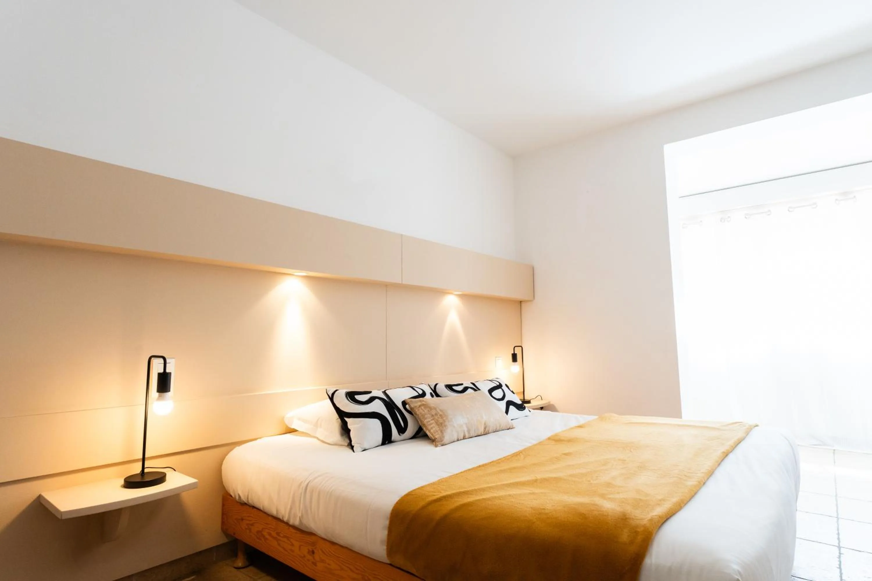 Bed in Hotel Arena le Refuge