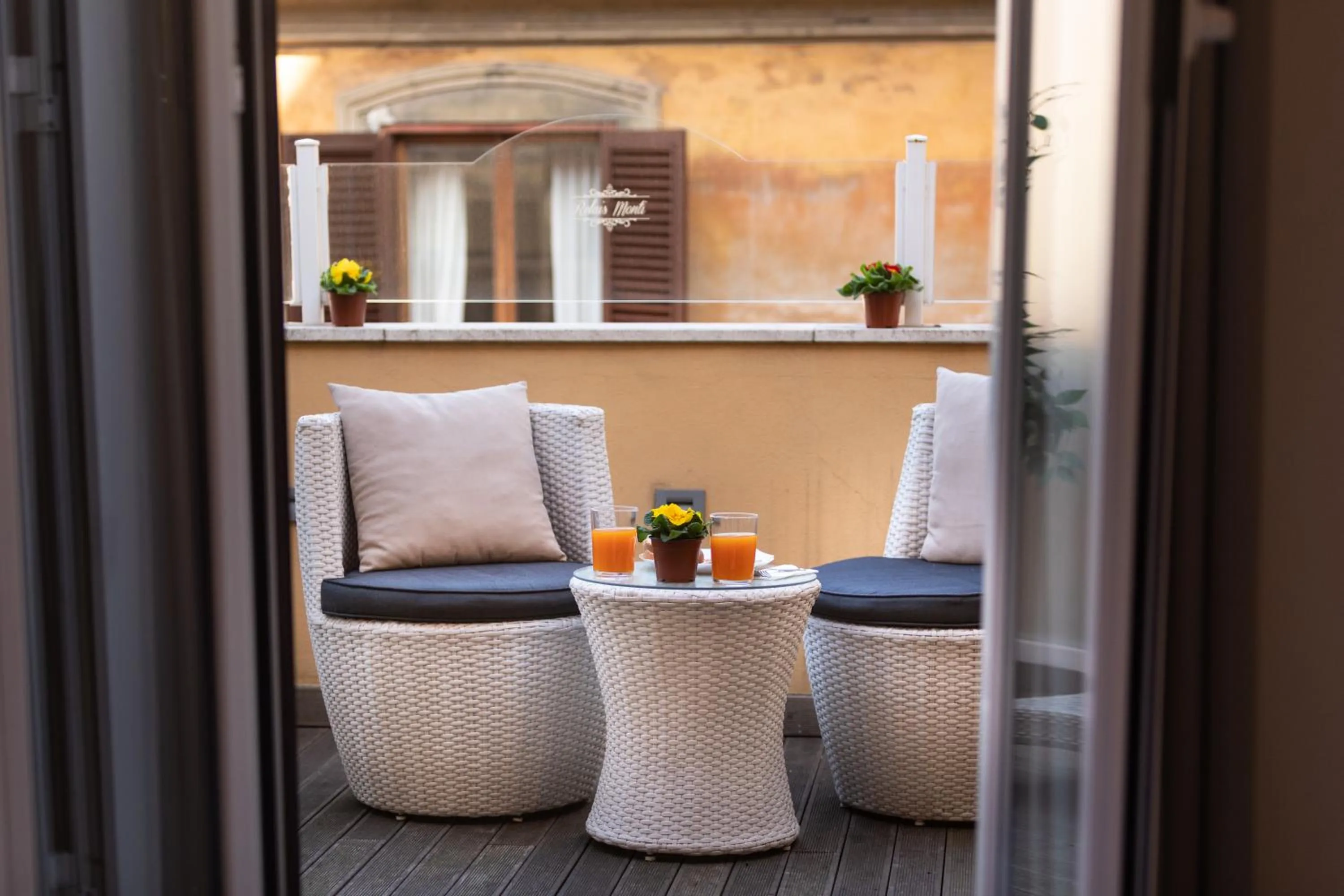 Balcony/Terrace in Relais Monti