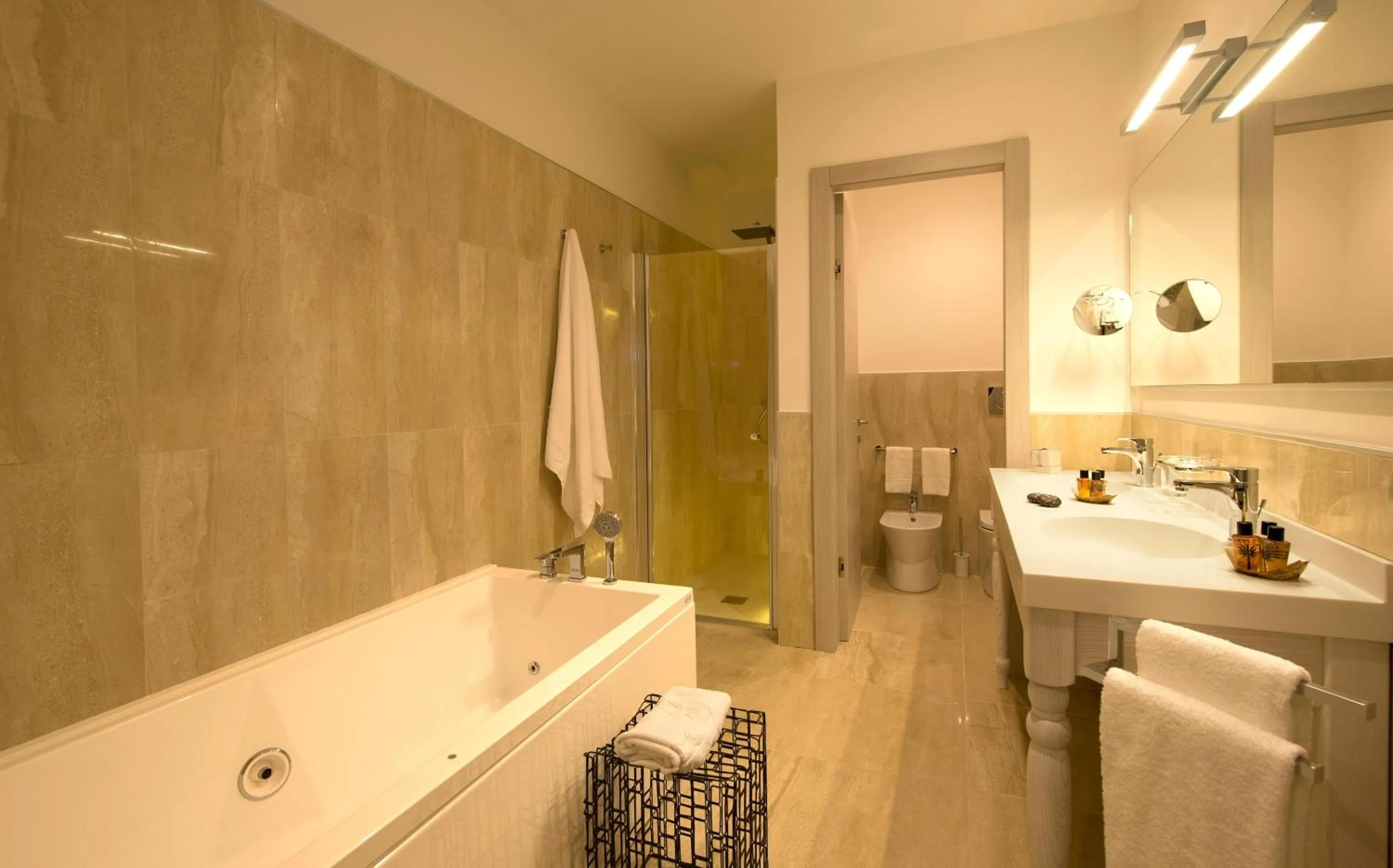 Bathroom in Wellness Spa Hotel Principe Fitalia