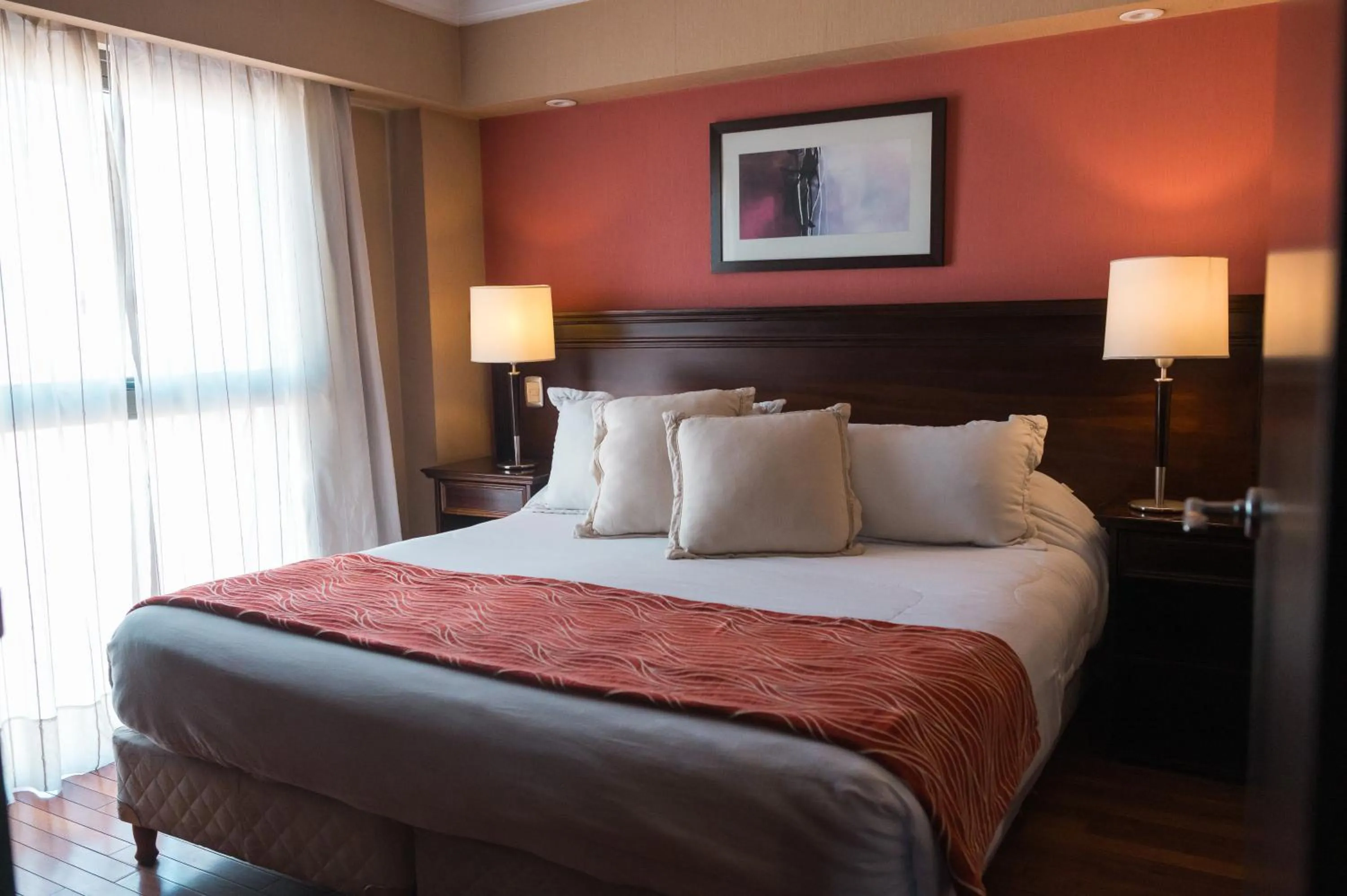 Bed in Premium Tower Suites Mendoza