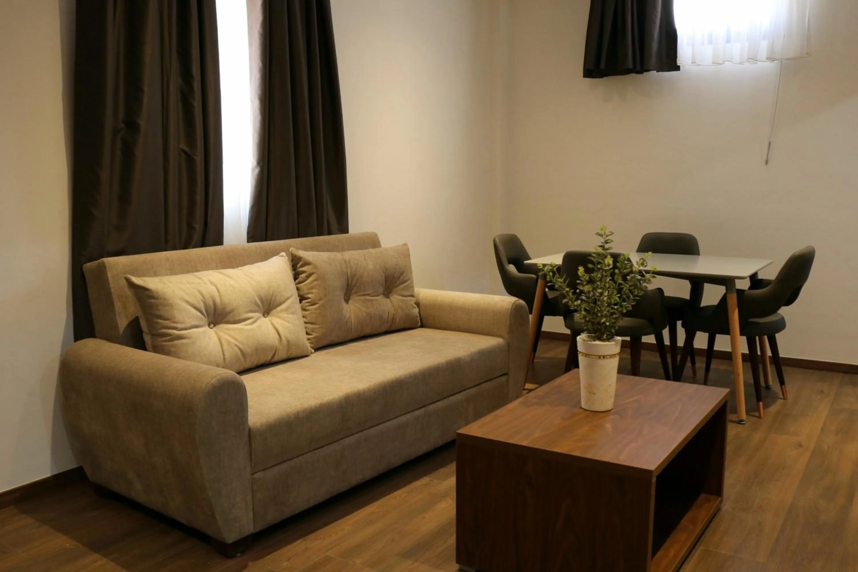 Living room in El Aziz Inn