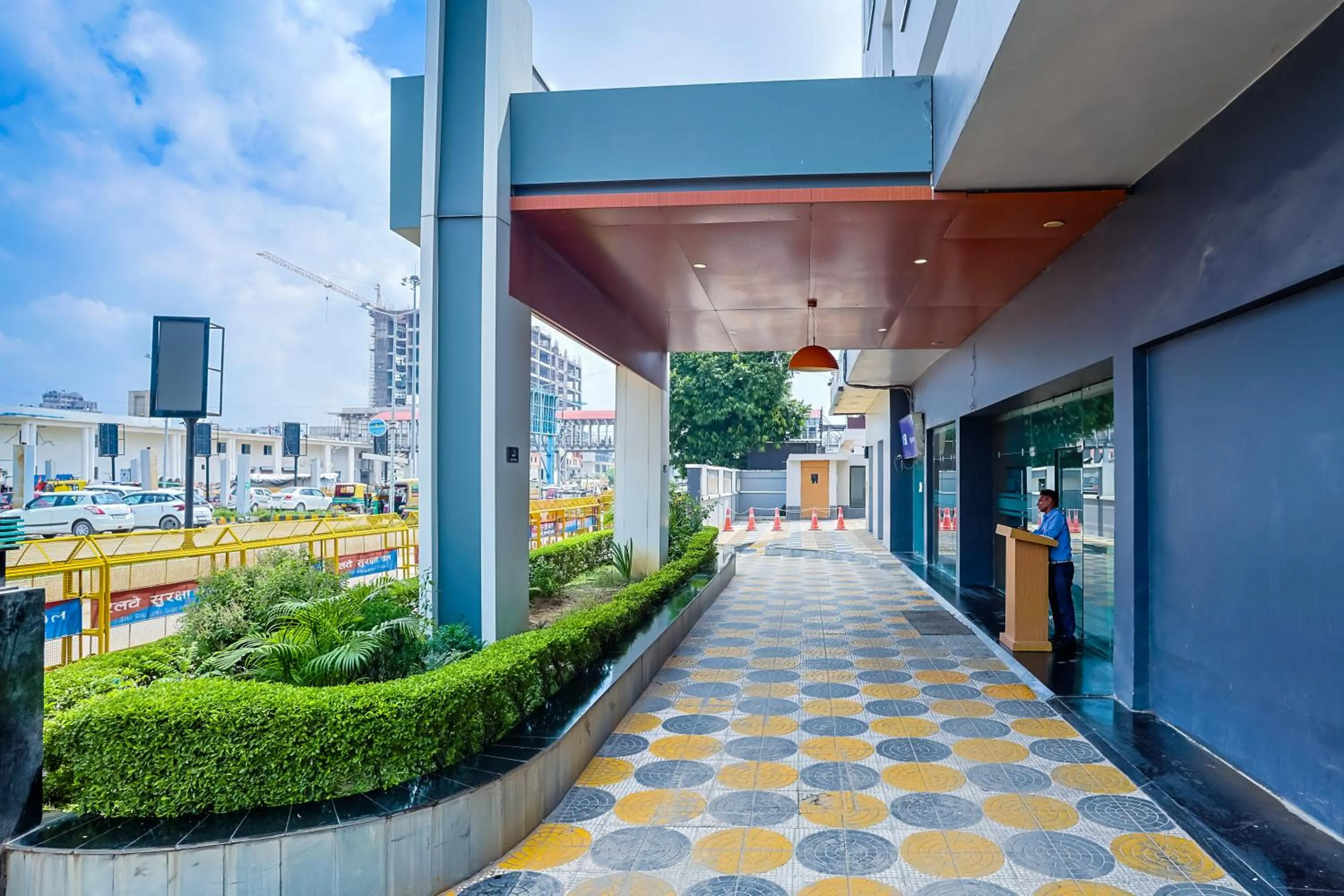 Facade/entrance in Max Hotels Prayagraj