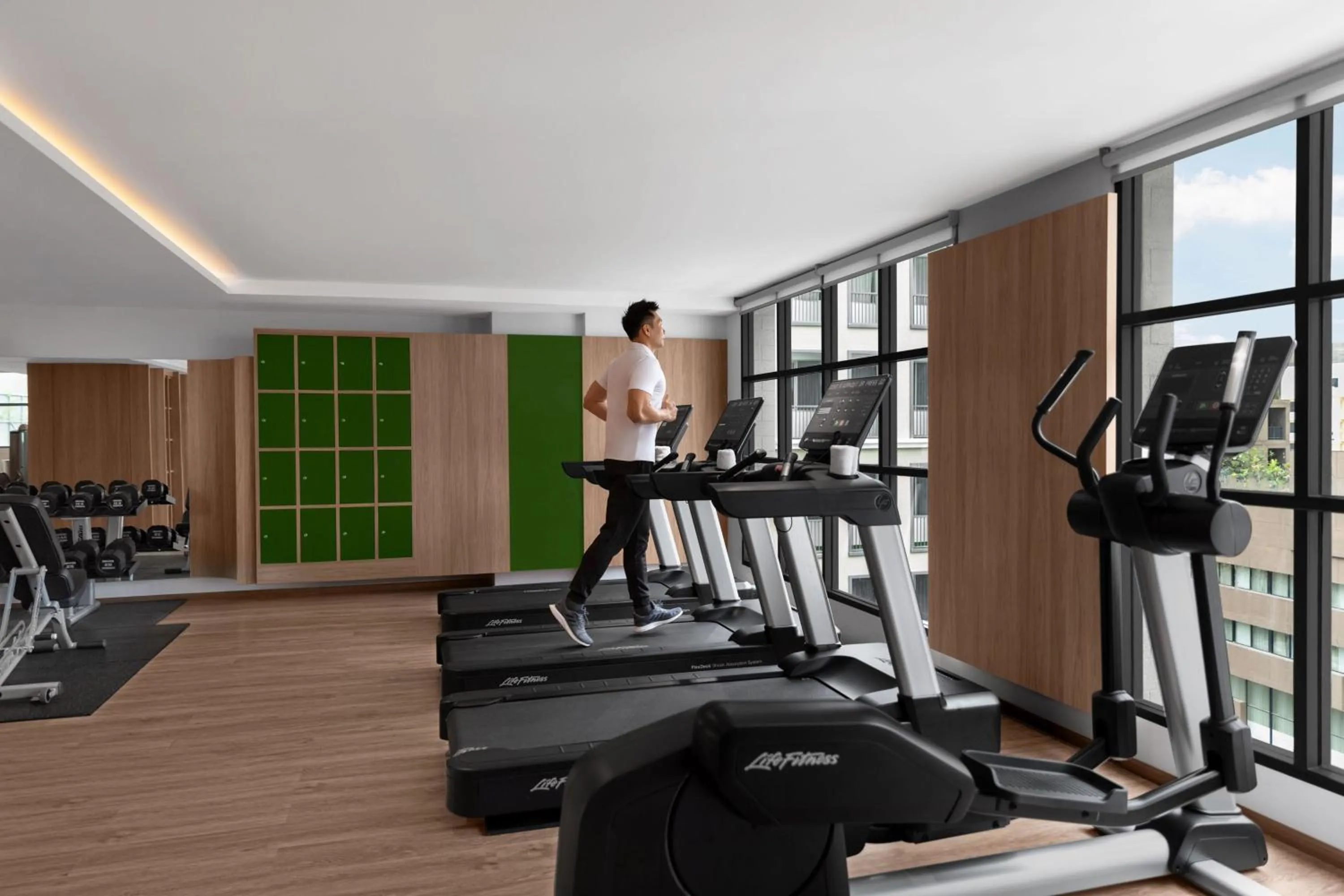 Fitness centre/facilities, Fitness Center/Facilities in Courtyard by Marriott Bangkok Sukhumvit 20