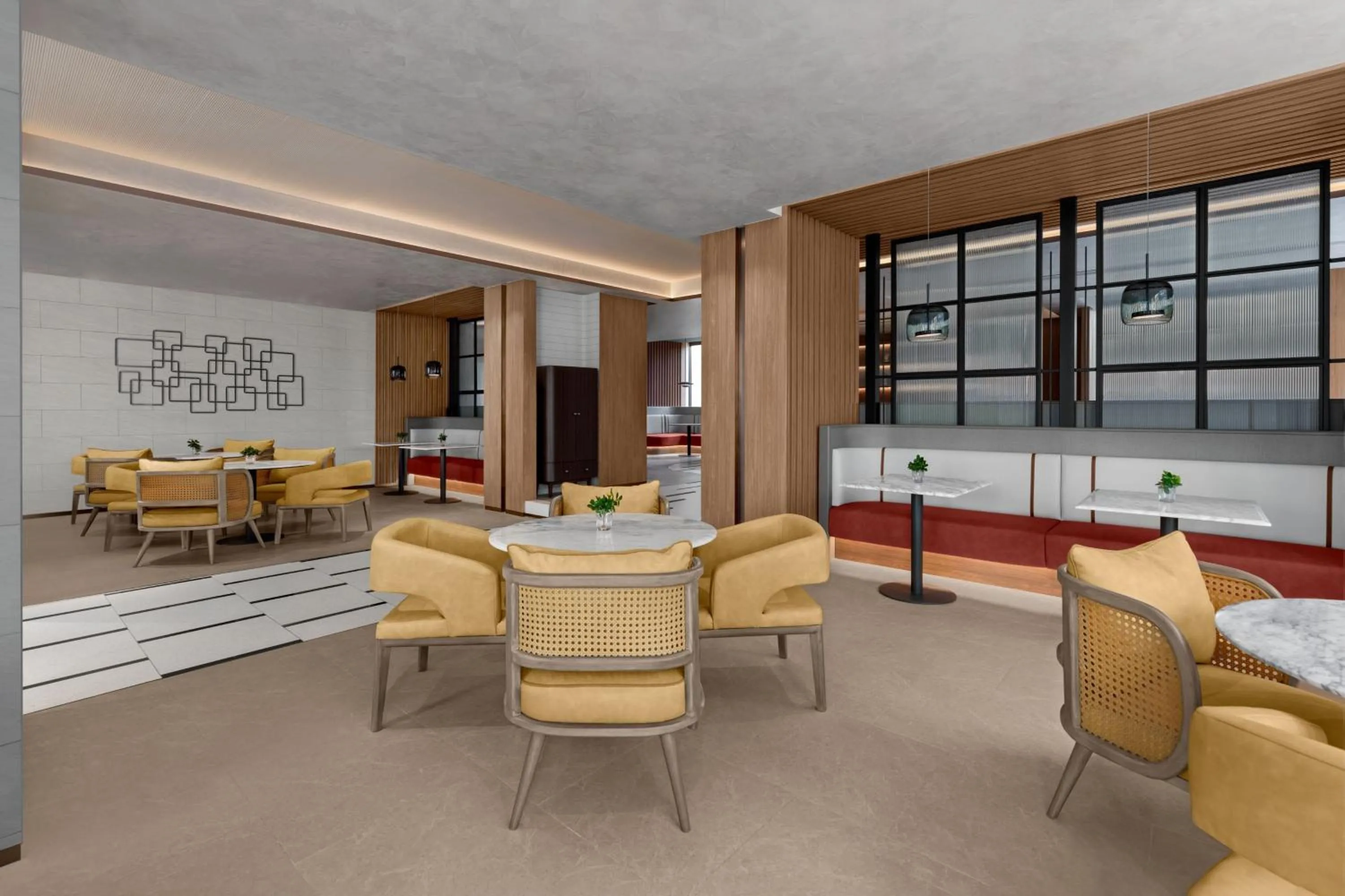 Restaurant/places to eat in Courtyard by Marriott Bangkok Sukhumvit 20