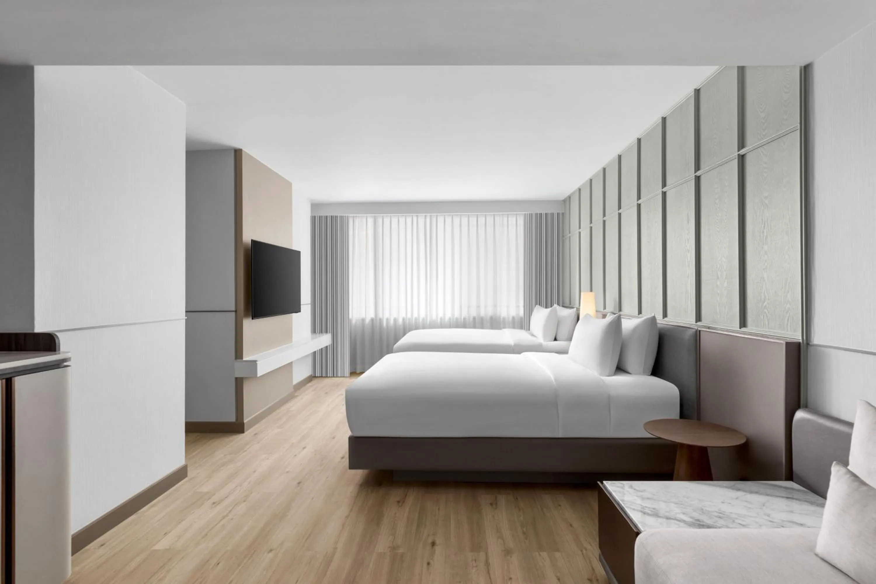 Bedroom, Bed in Courtyard by Marriott Bangkok Sukhumvit 20
