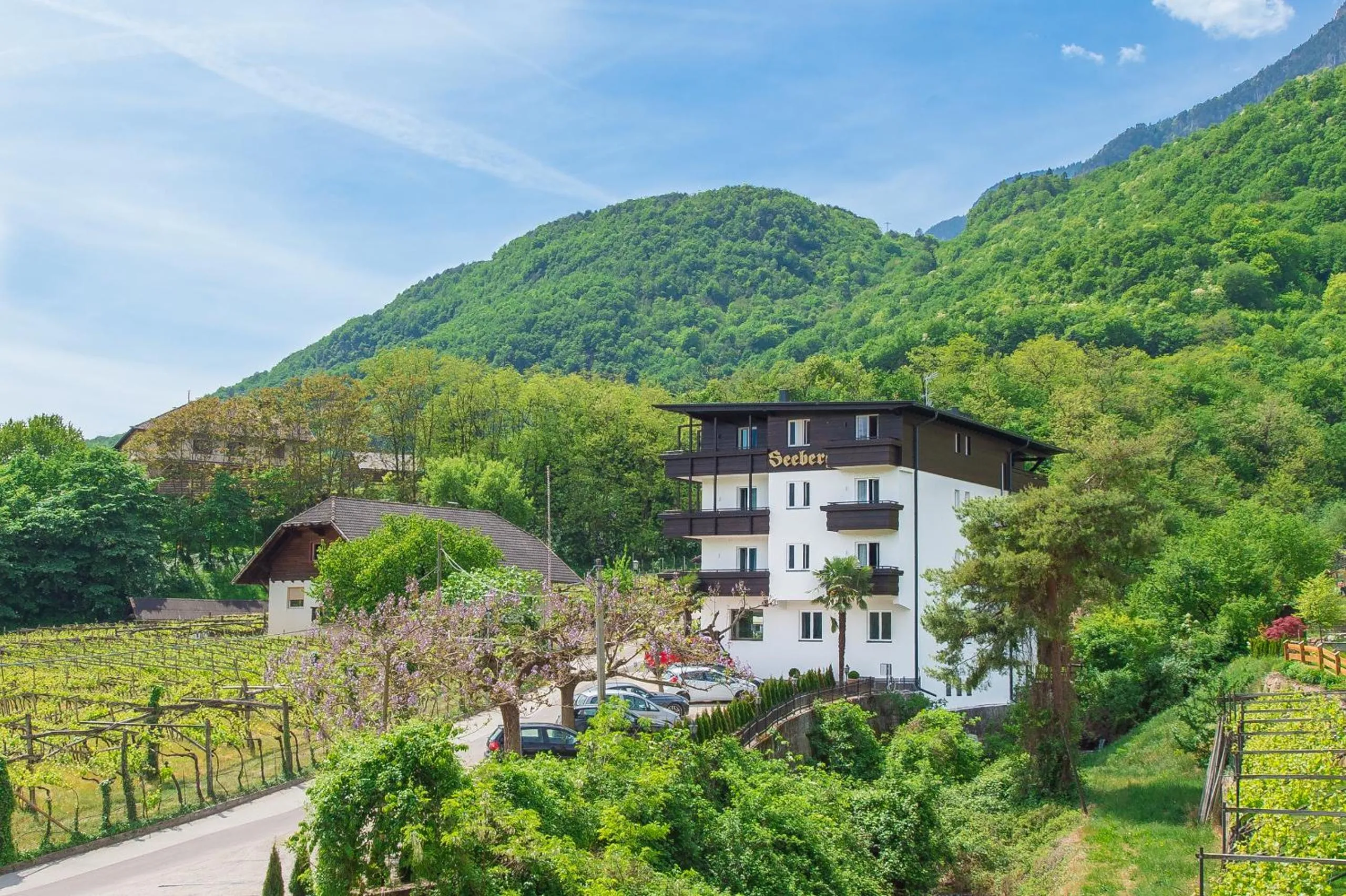 Facade/entrance in Seeberg Garni Hotel