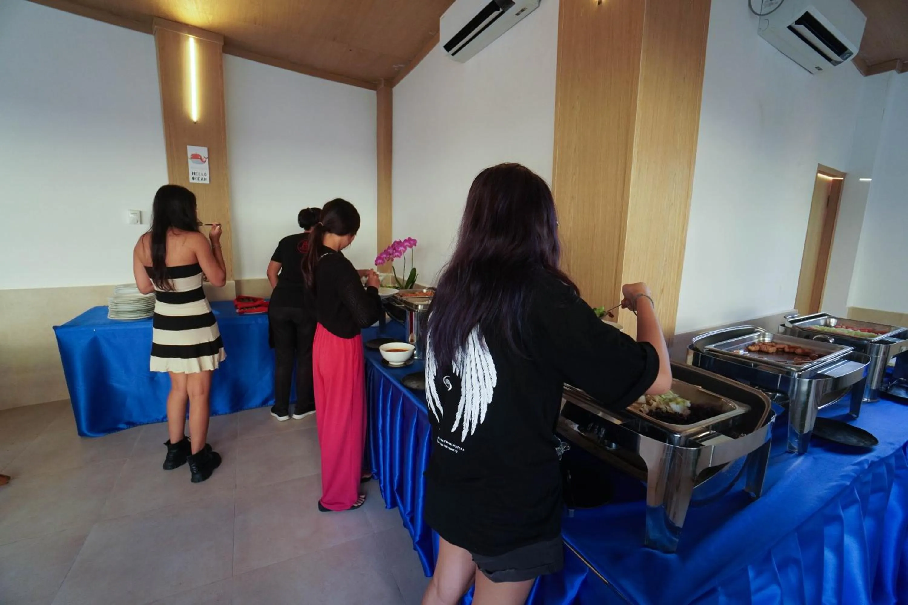 Restaurant/places to eat in Private Pool Villas Kuta Bali