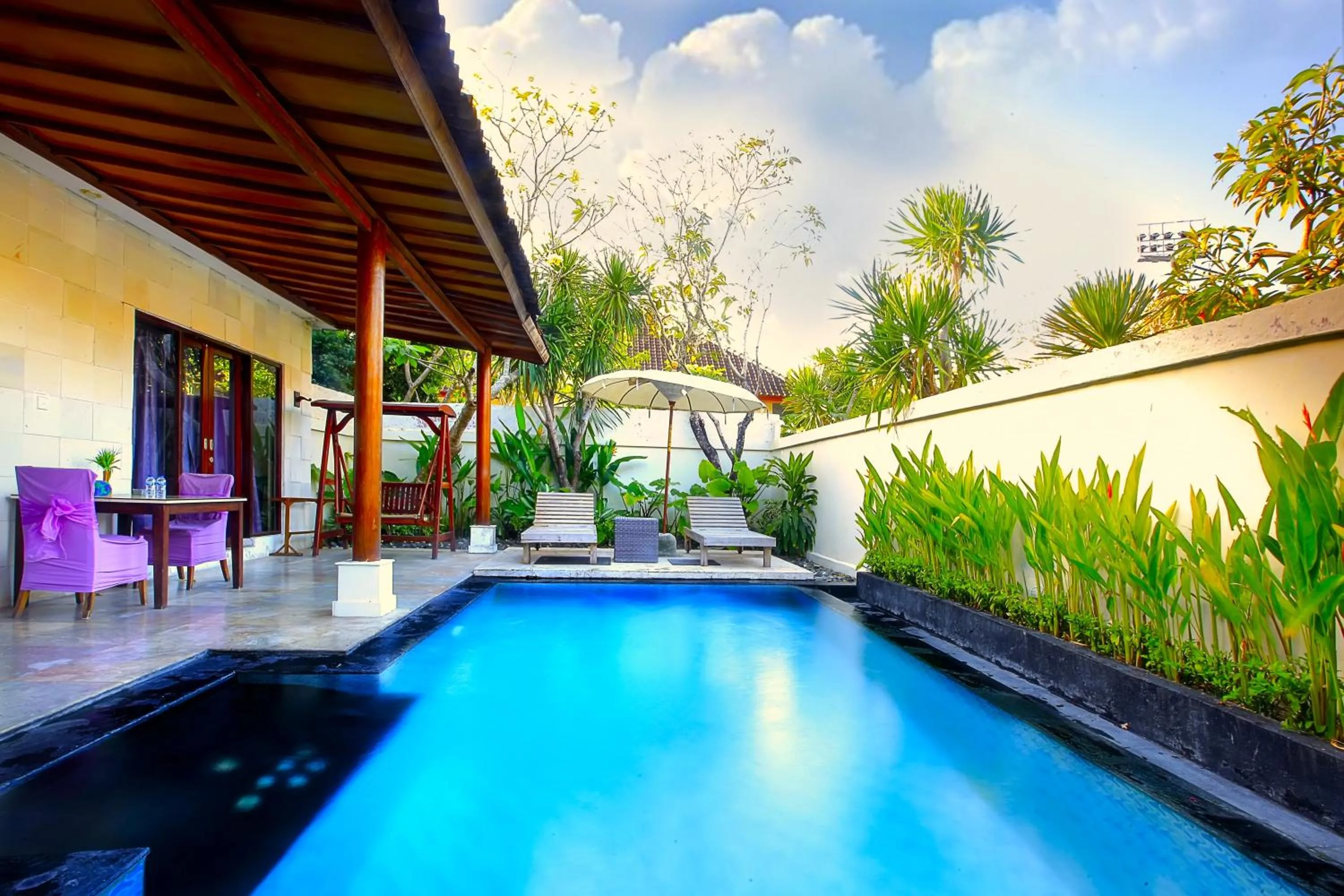 Natural landscape in Private Pool Villas Kuta Bali