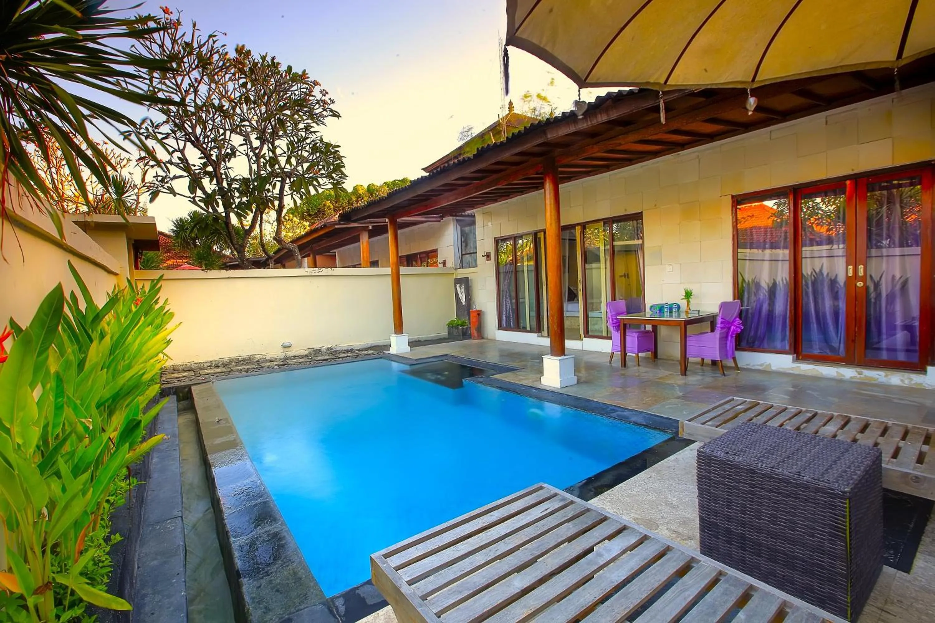 Property building in Private Pool Villas Kuta Bali