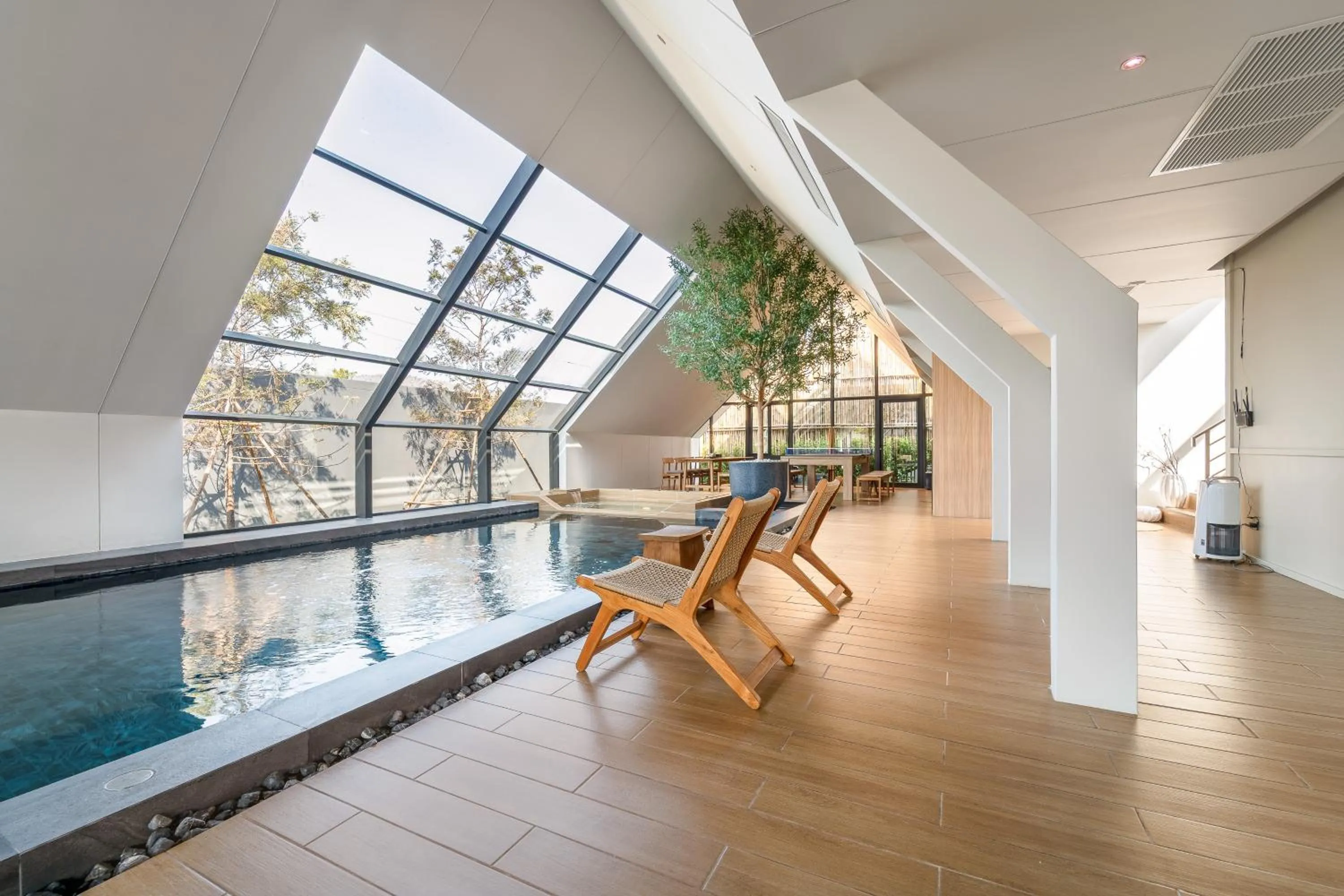 Swimming pool in WABI SABI Onsen Villa Hua Hin