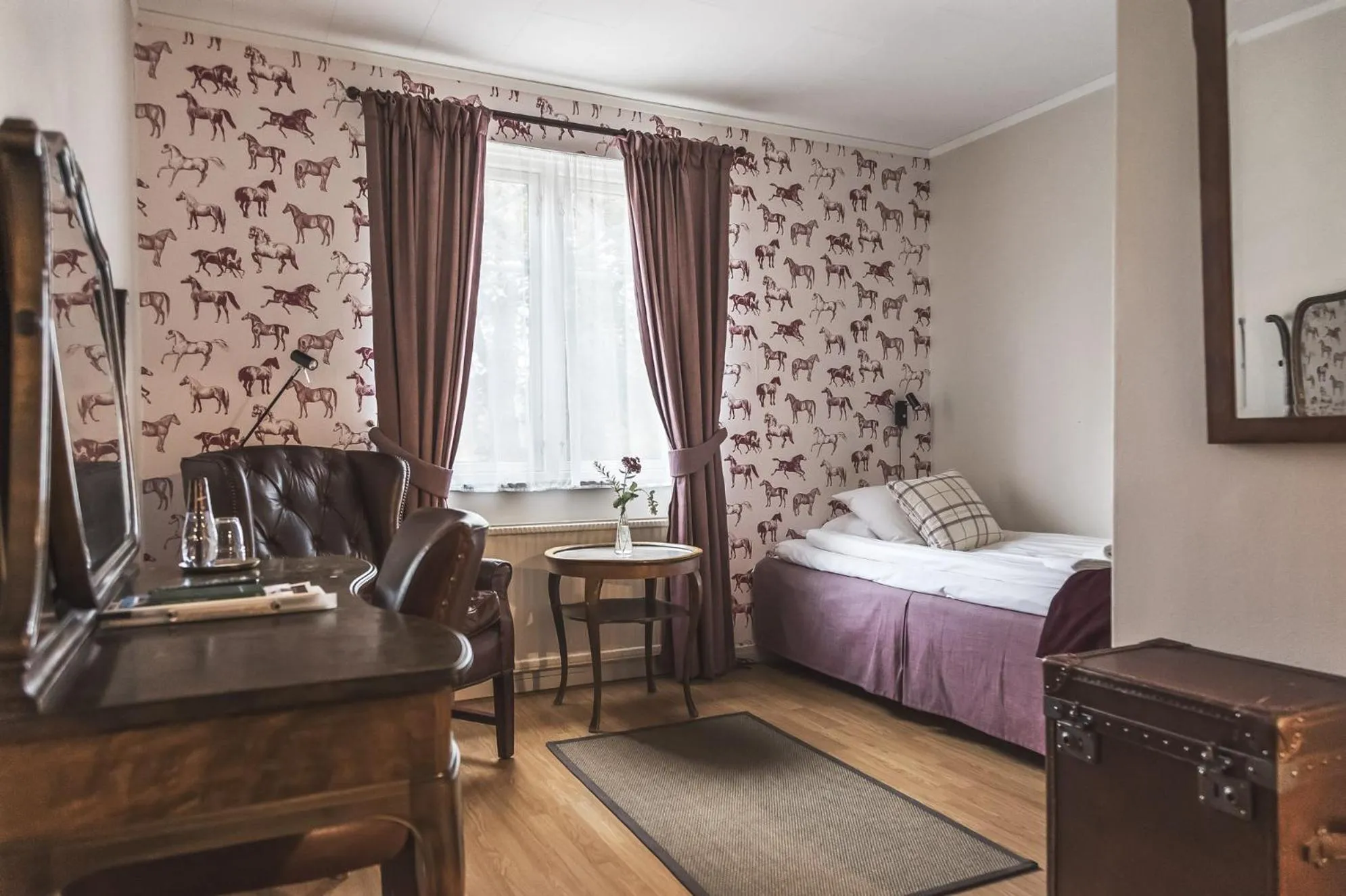 Photo of the whole room, Bed in Färna Herrgård & Spa