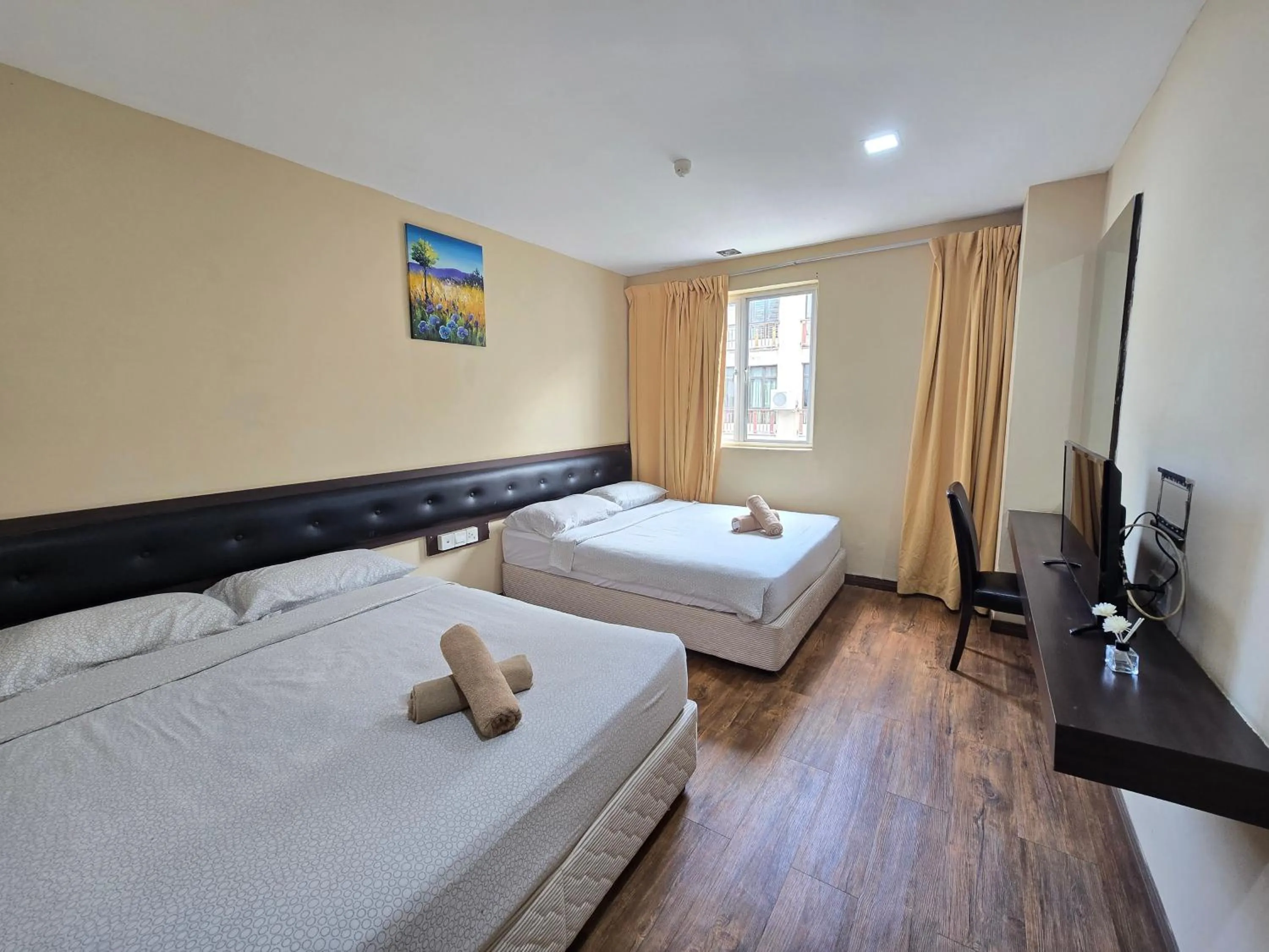 Bed in Fast Hotel Melaka Near Menara Taming Sari - 2 Mins Only