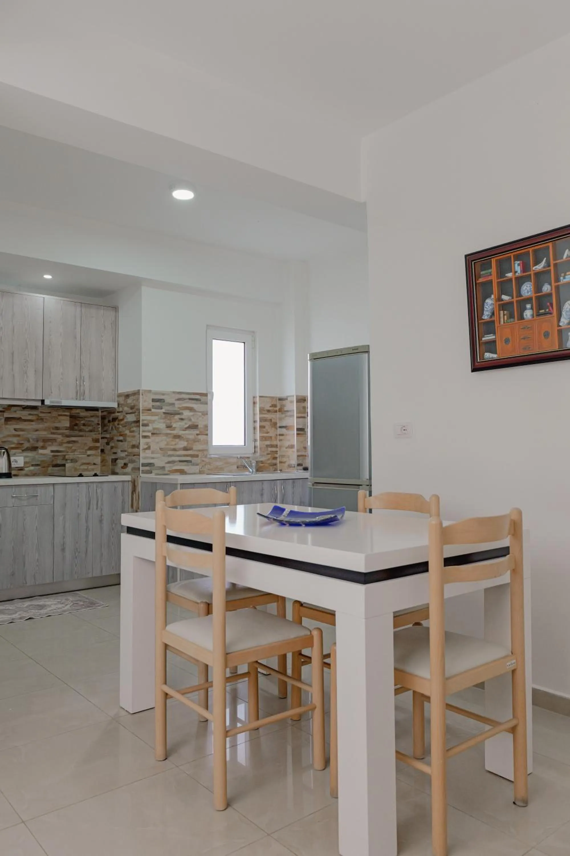 Kitchen or kitchenette in Villa Xika