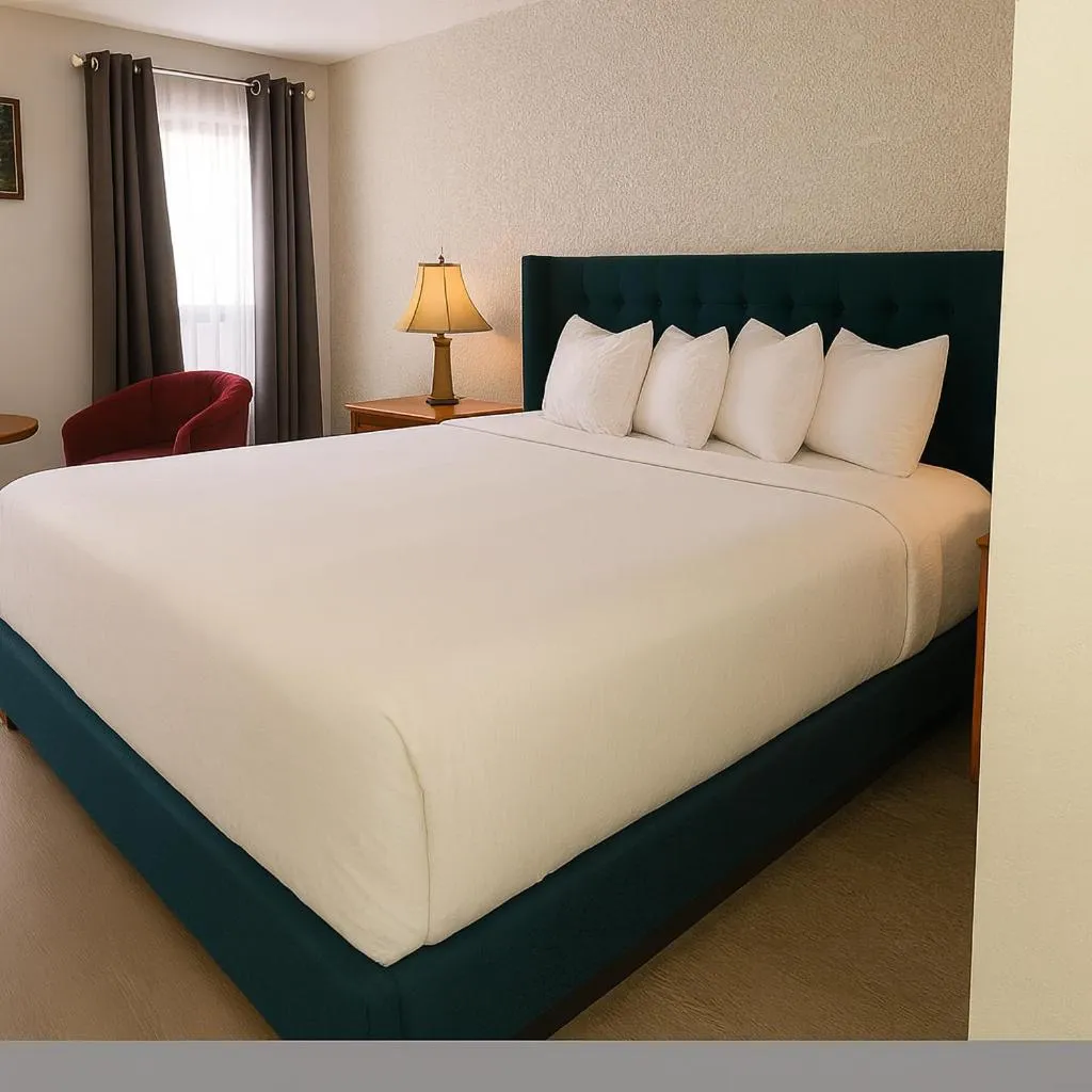 Bedroom, Bed in Maple Creek Motor Inn