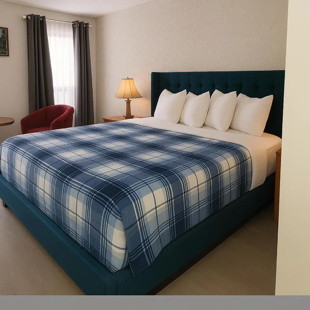 Bedroom, Bed in Maple Creek Motor Inn