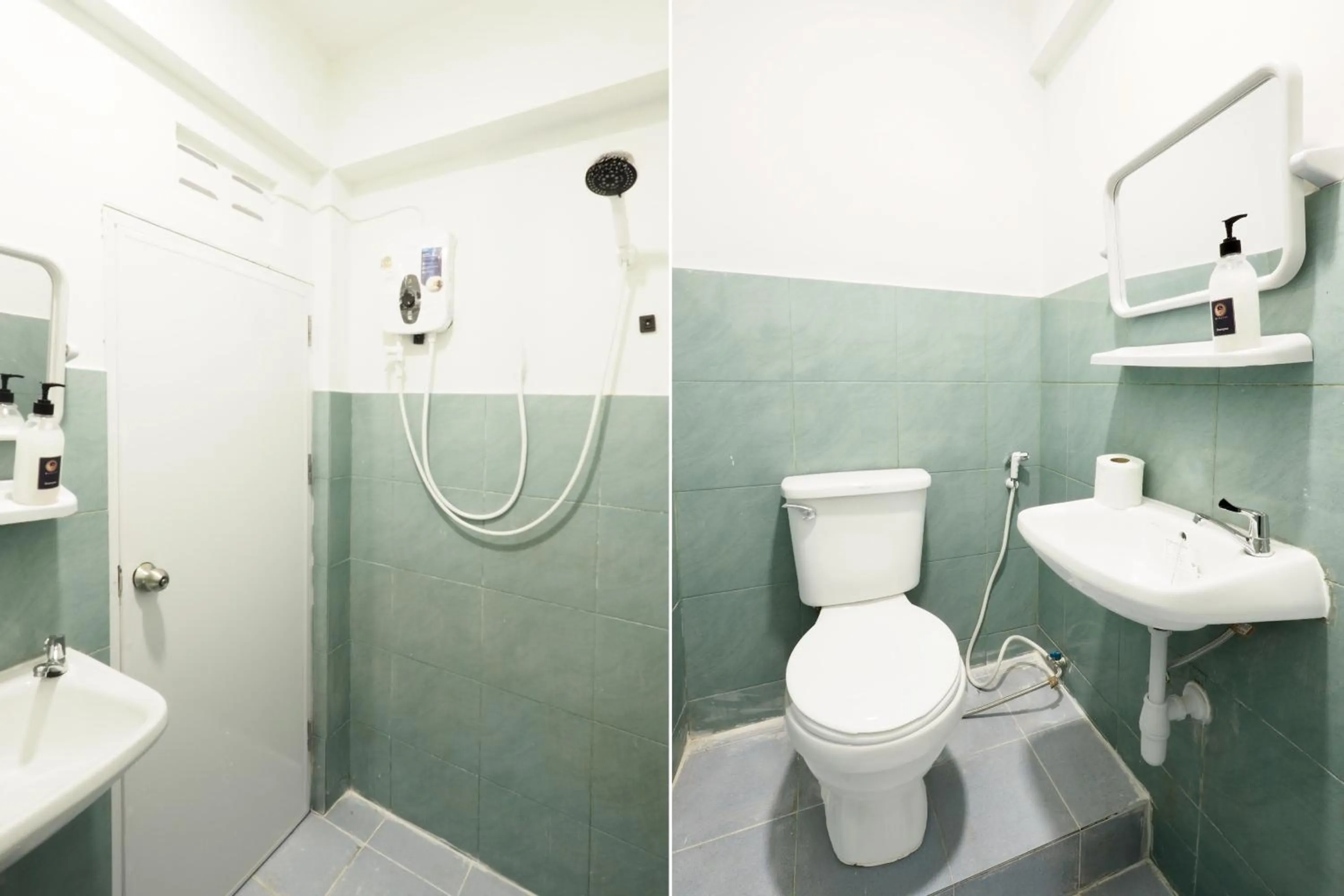 Bathroom in RQ Bangkok Huai Khwang by Collection O