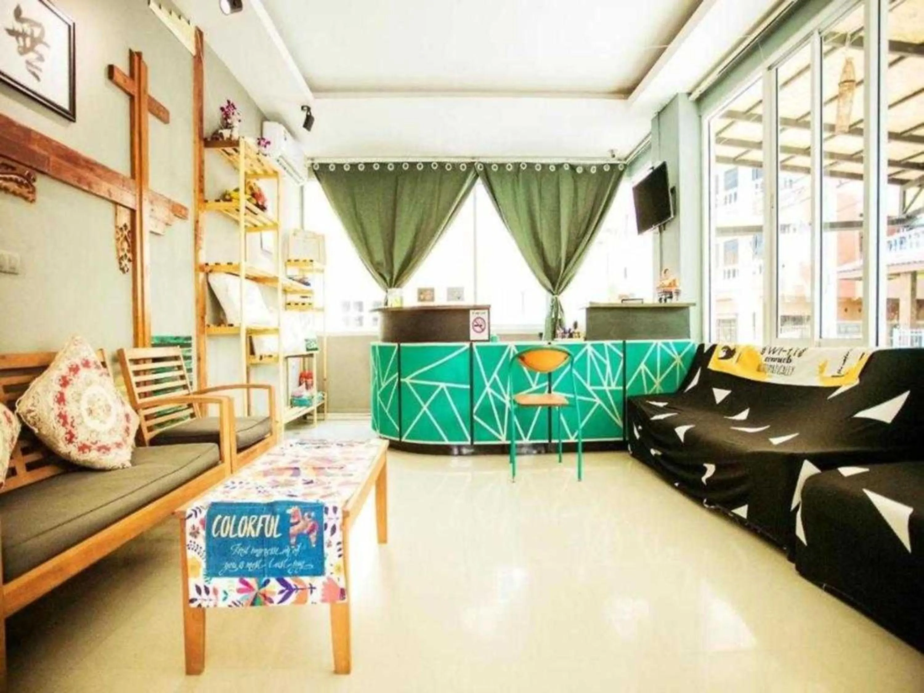 Lobby or reception in RQ Phuket Patong Beach by Collection O