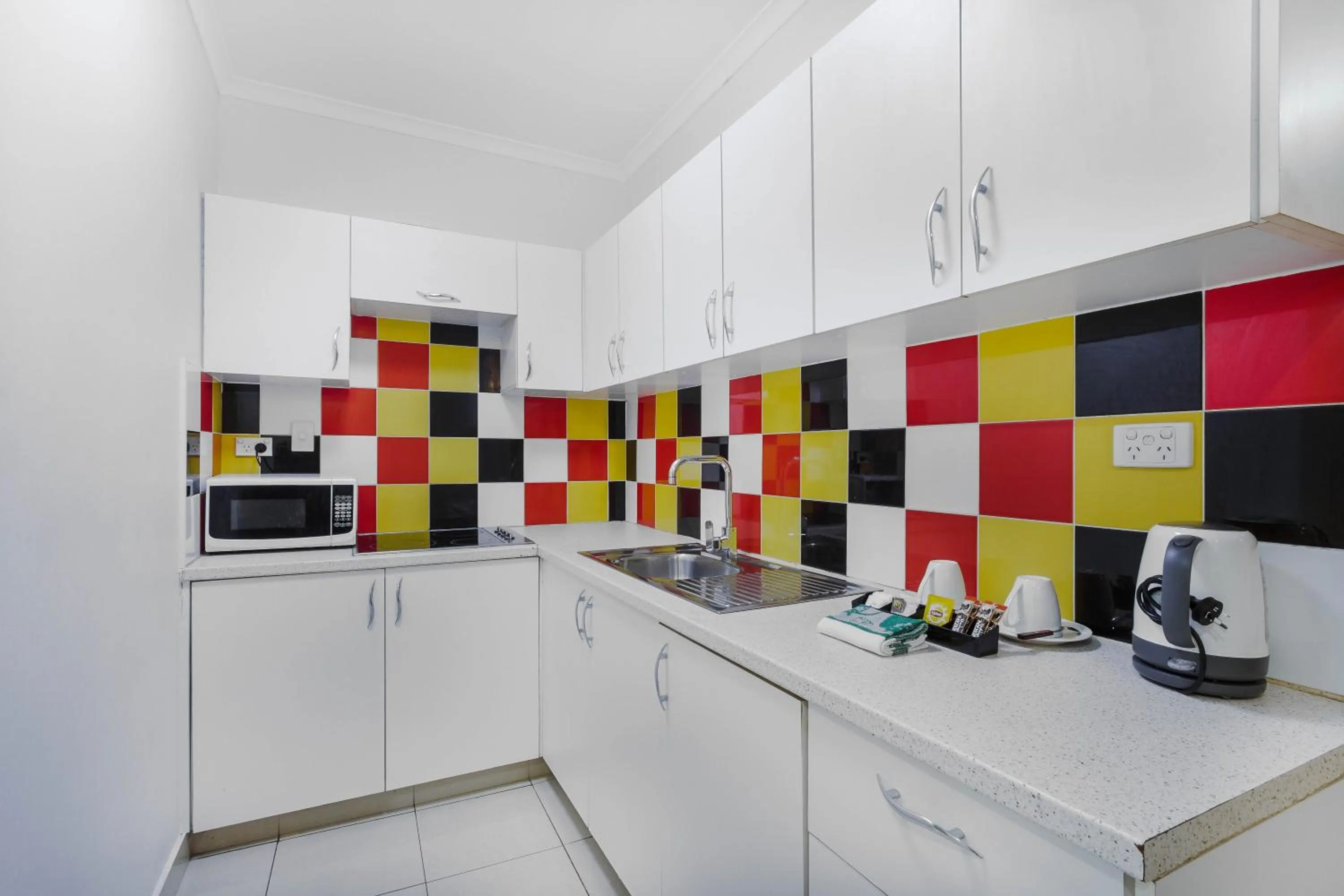 Kitchen or kitchenette in Citi Serviced Apartments - Korobosea