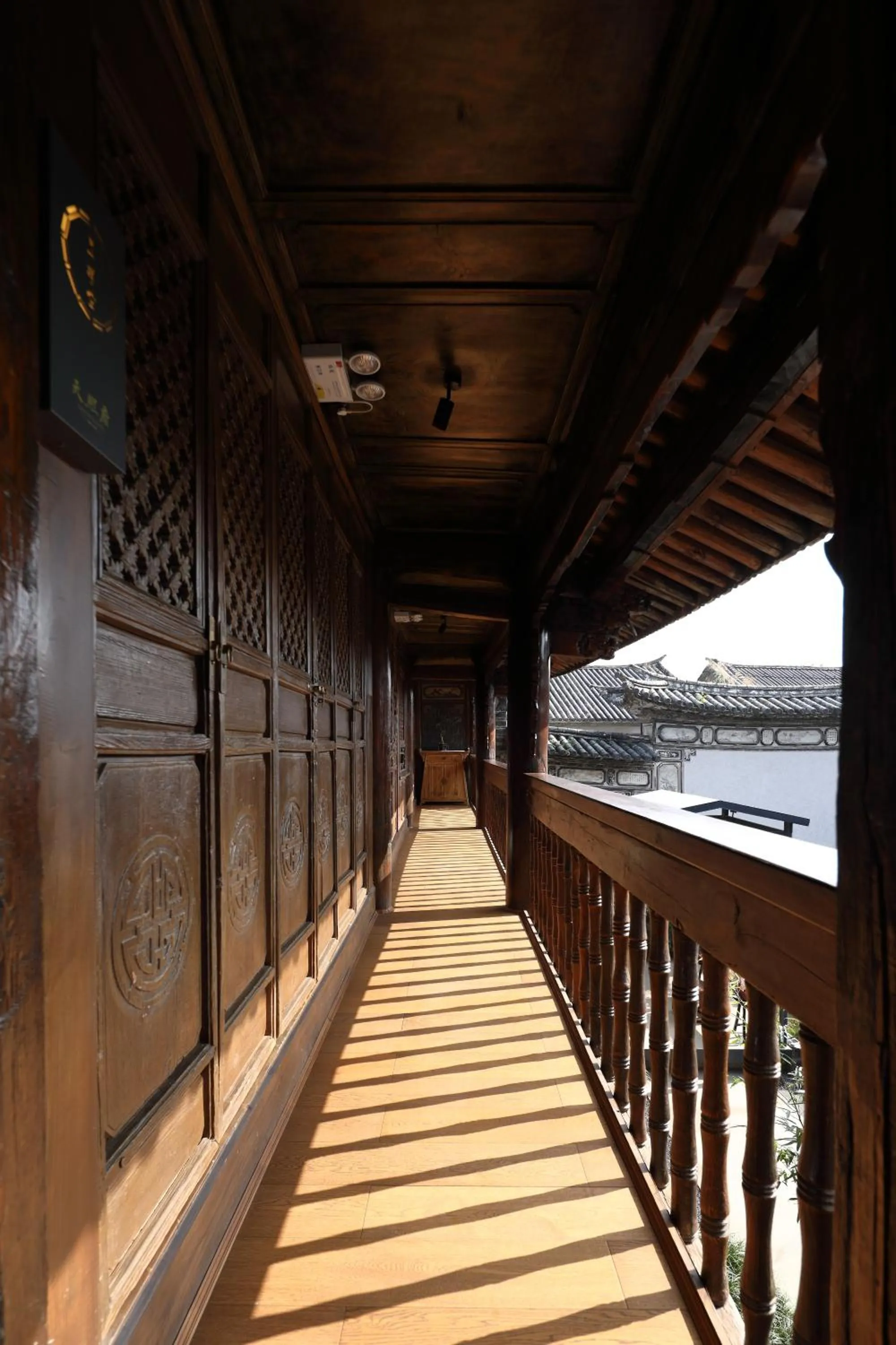 Garden in Tianxi Mansion in Dali Ancient City - A Century-Old Official Residence