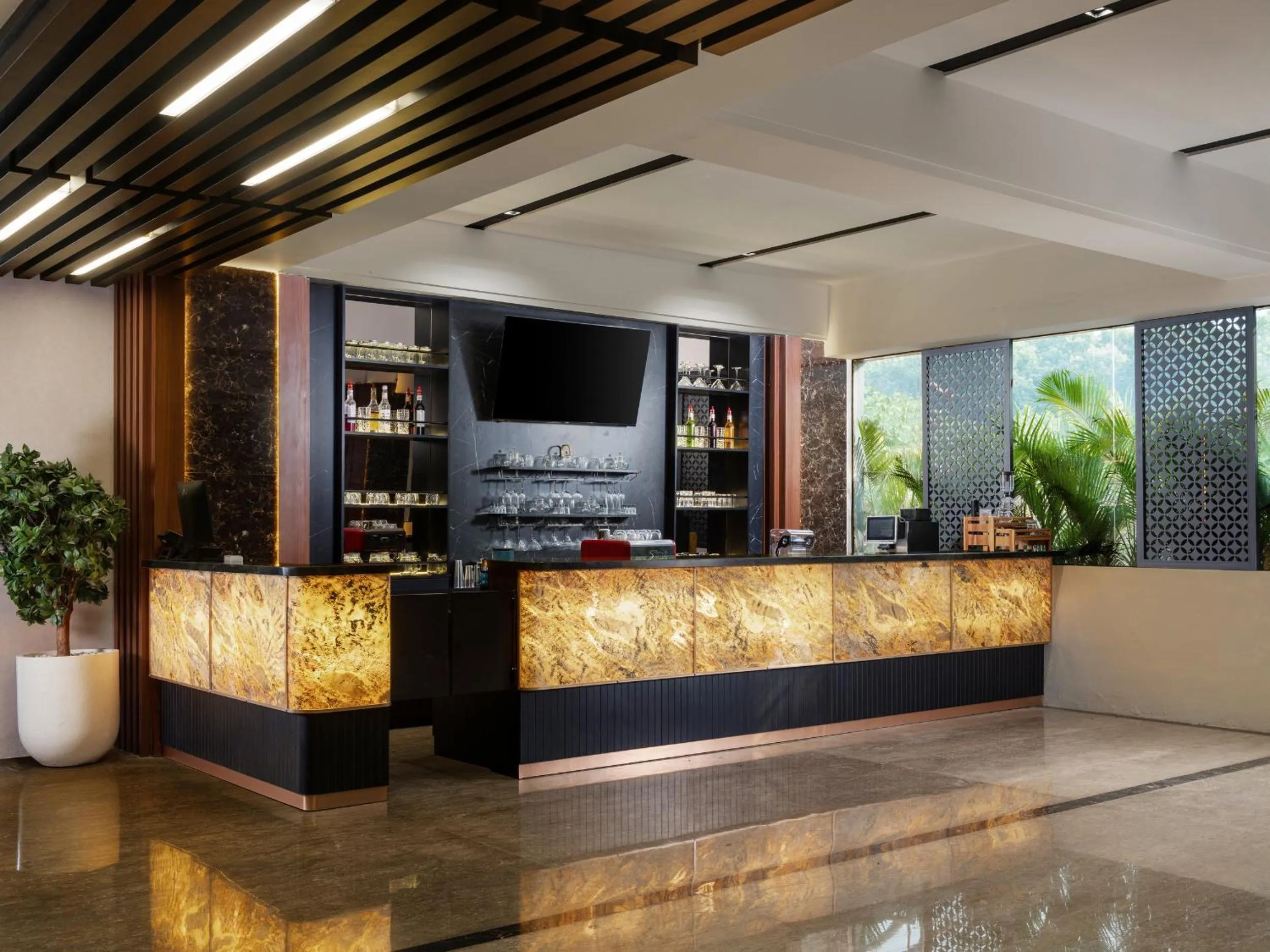 Lounge or bar in Aston Gejayan Yogyakarta Hotel & Conference Center