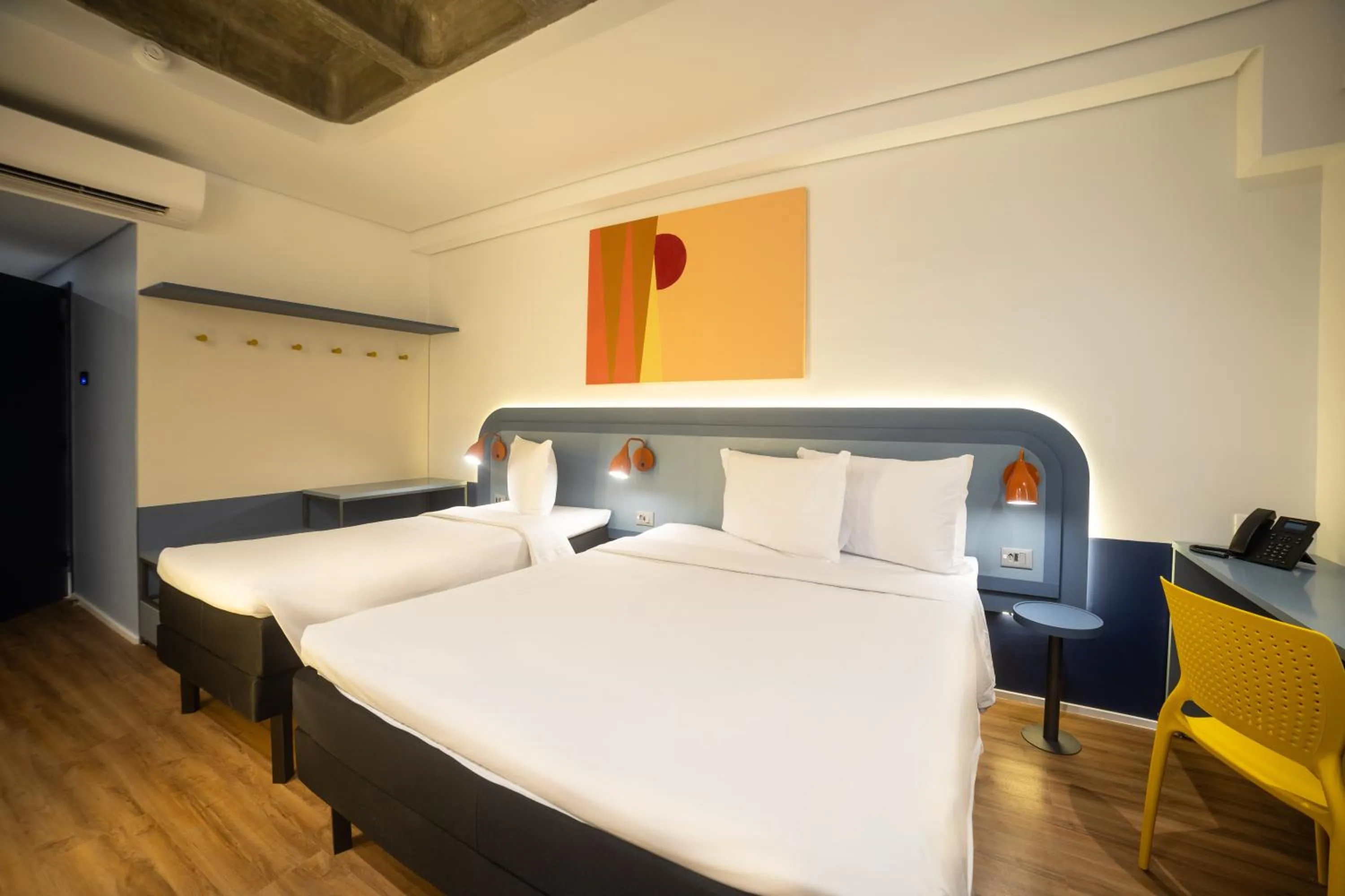 Bedroom, Bed in ibis Styles Fortaleza Shopping Giga Mall
