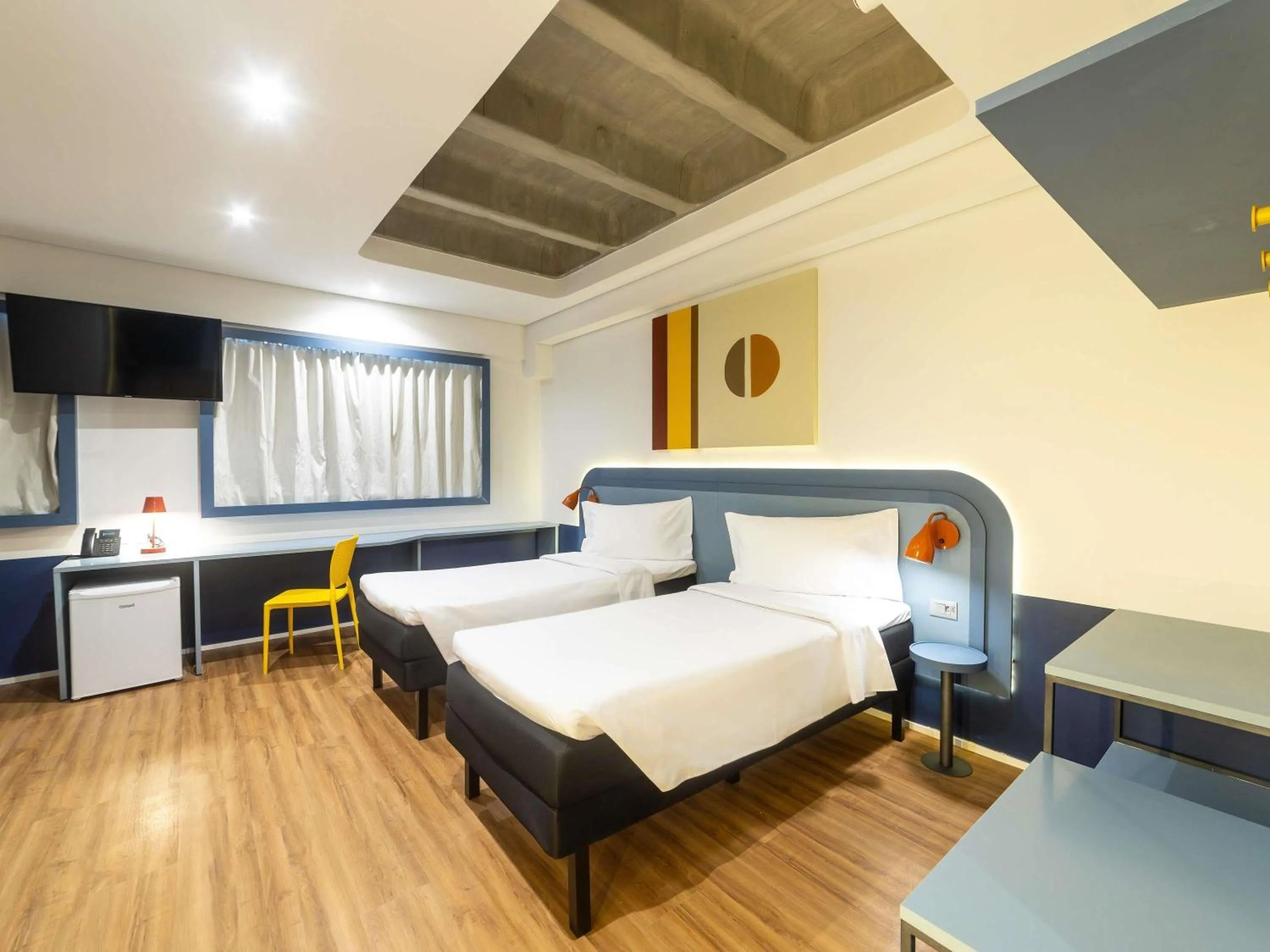 Bedroom, Bed in ibis Styles Fortaleza Shopping Giga Mall
