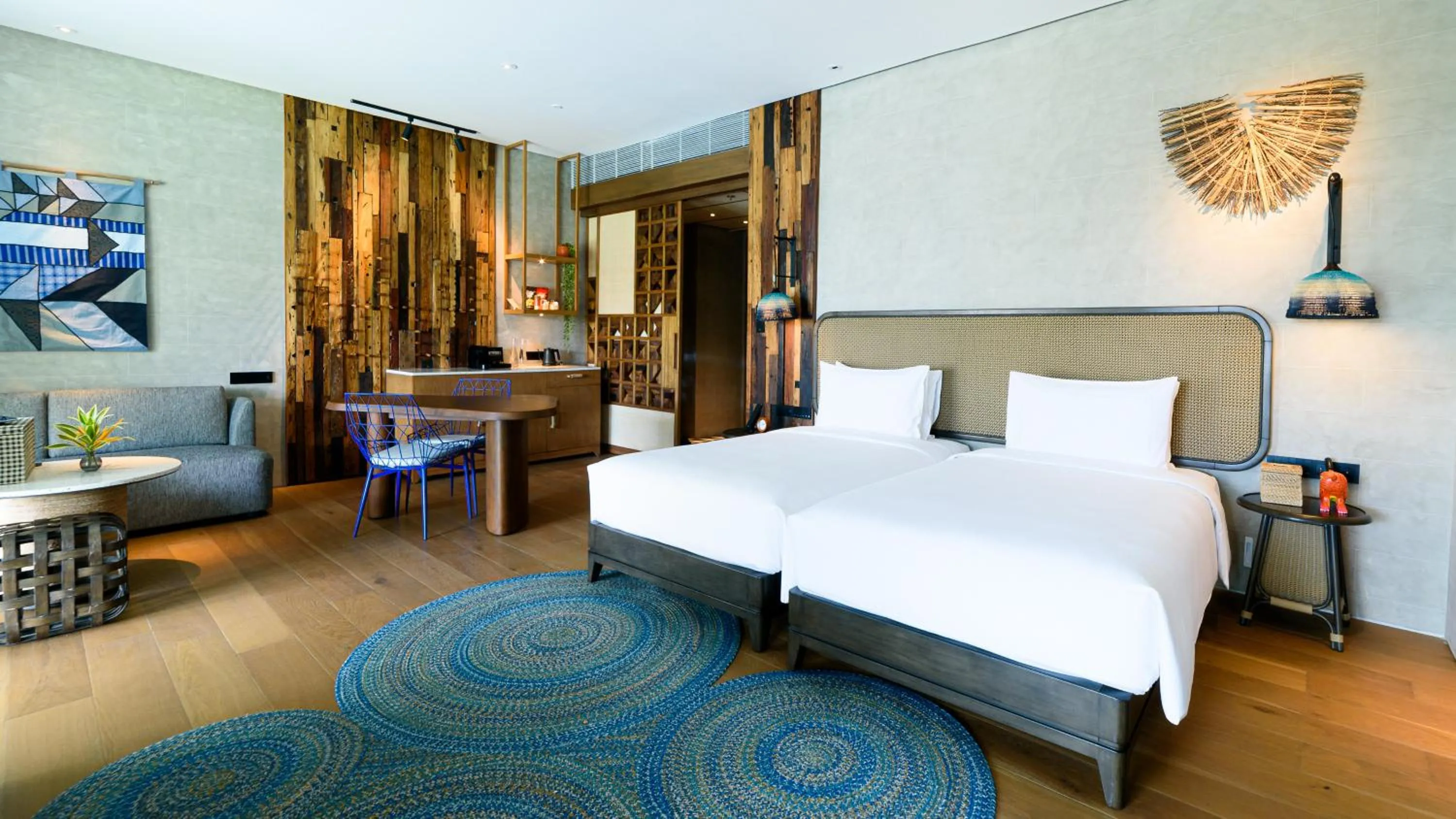 Bedroom, Bed in South Palms Resort and Spa Panglao - MGallery Collection