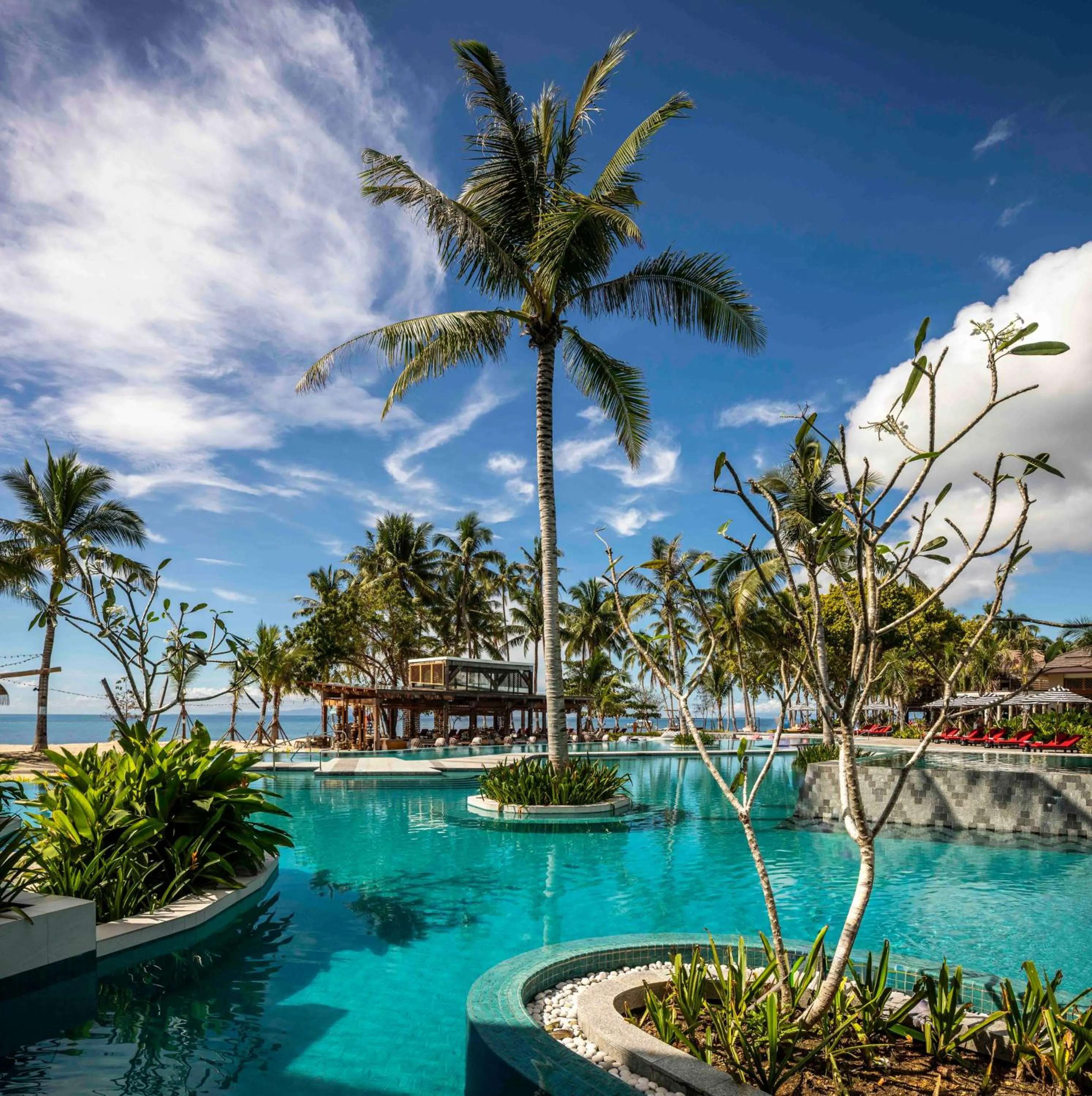 Swimming pool in South Palms Resort and Spa Panglao - MGallery Collection