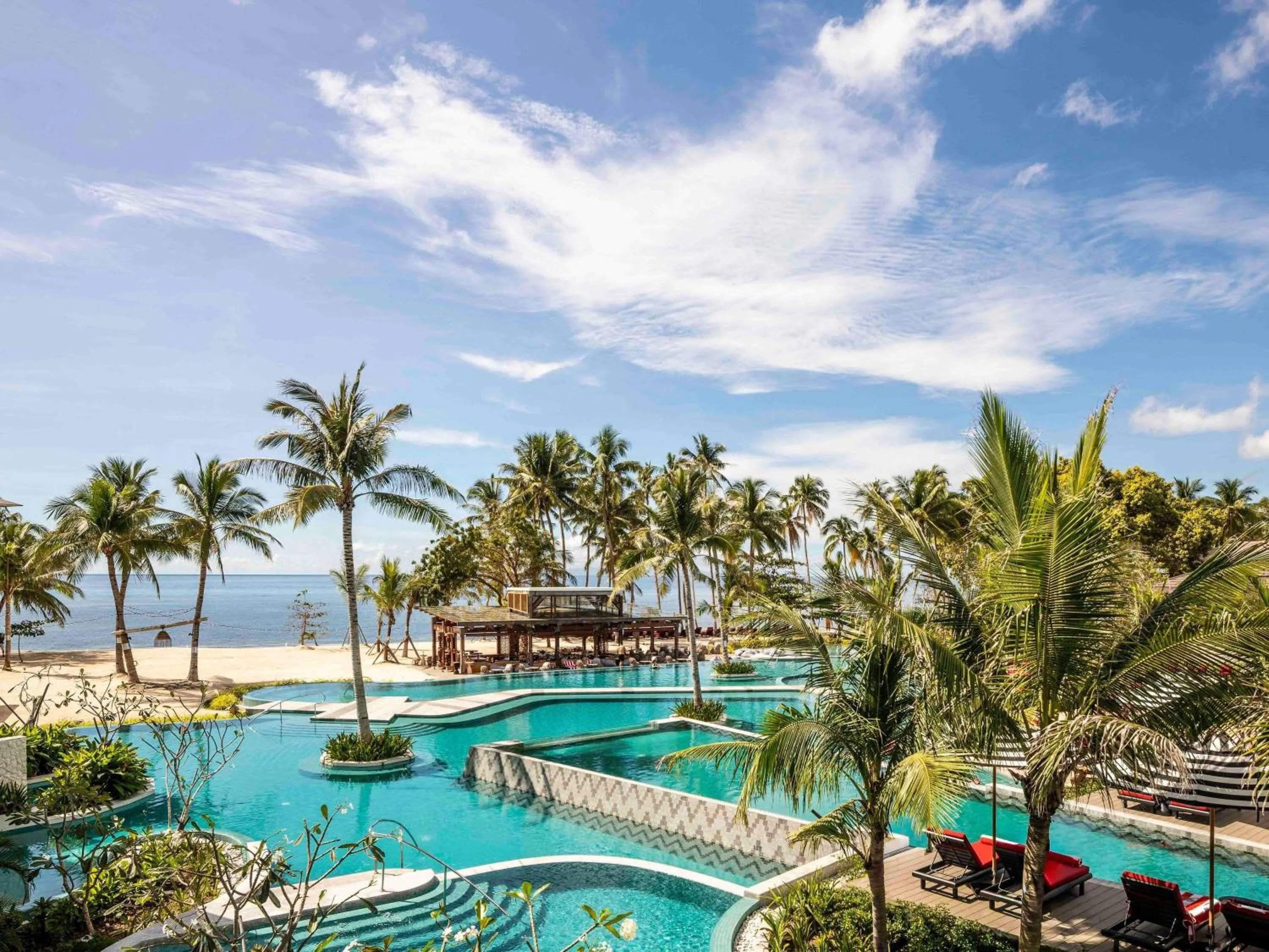 Pool view in South Palms Resort and Spa Panglao - MGallery Collection