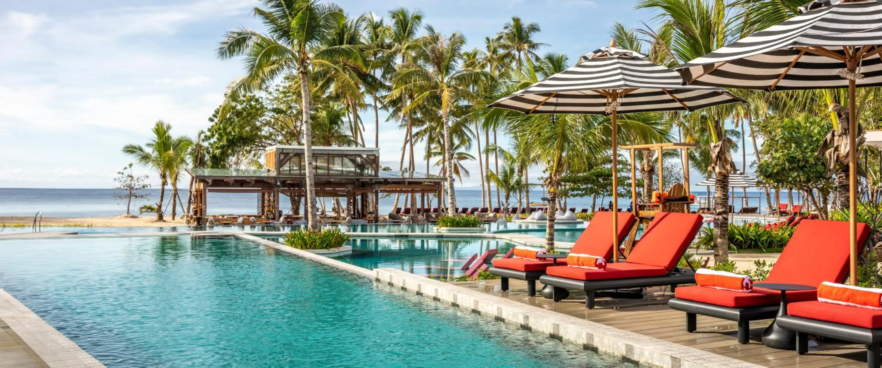 Pool view in South Palms Resort and Spa Panglao - MGallery Collection