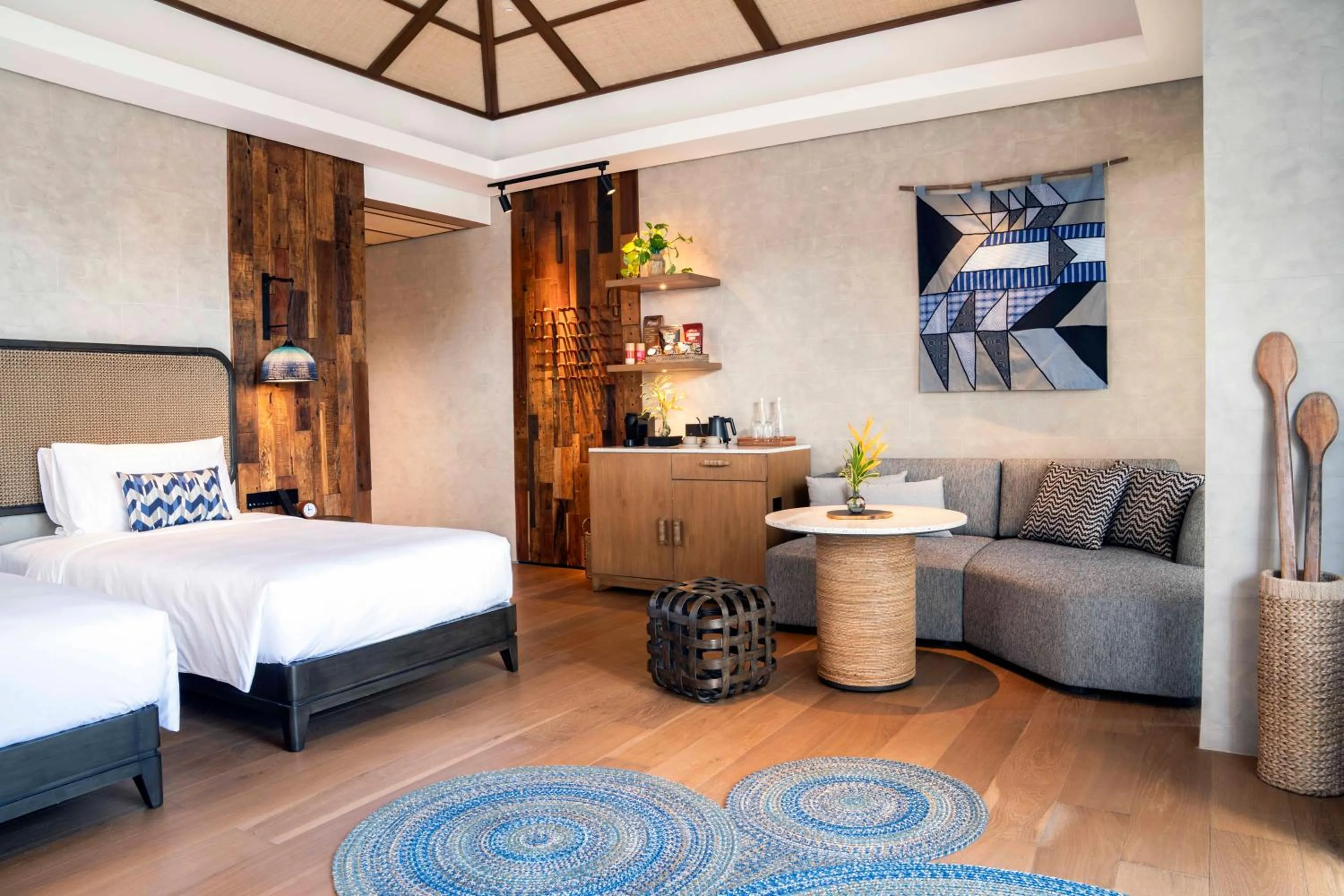 Bedroom, Bed in South Palms Resort and Spa Panglao - MGallery Collection