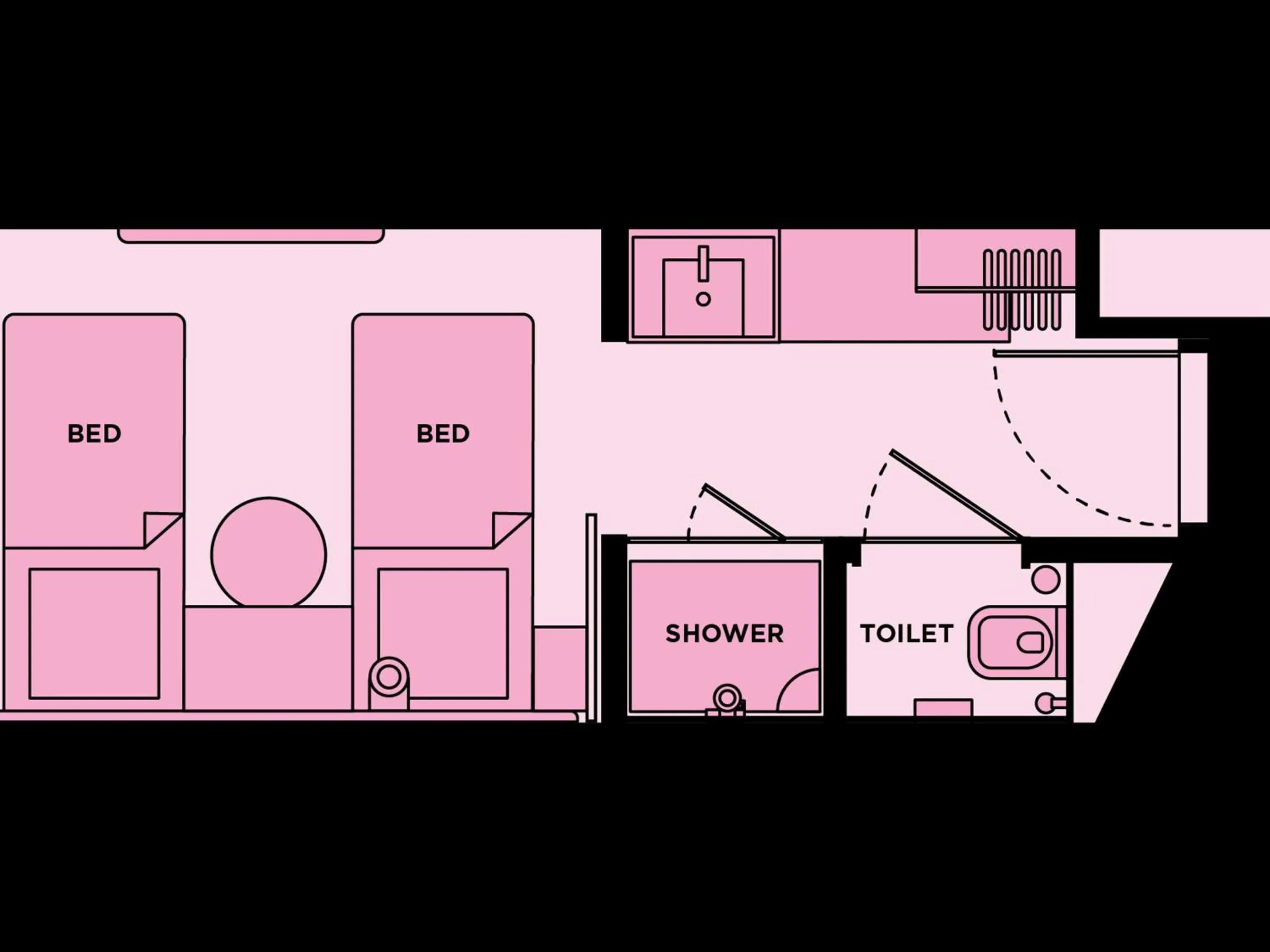 Bedroom in Mama Shelter Singapore Orchard