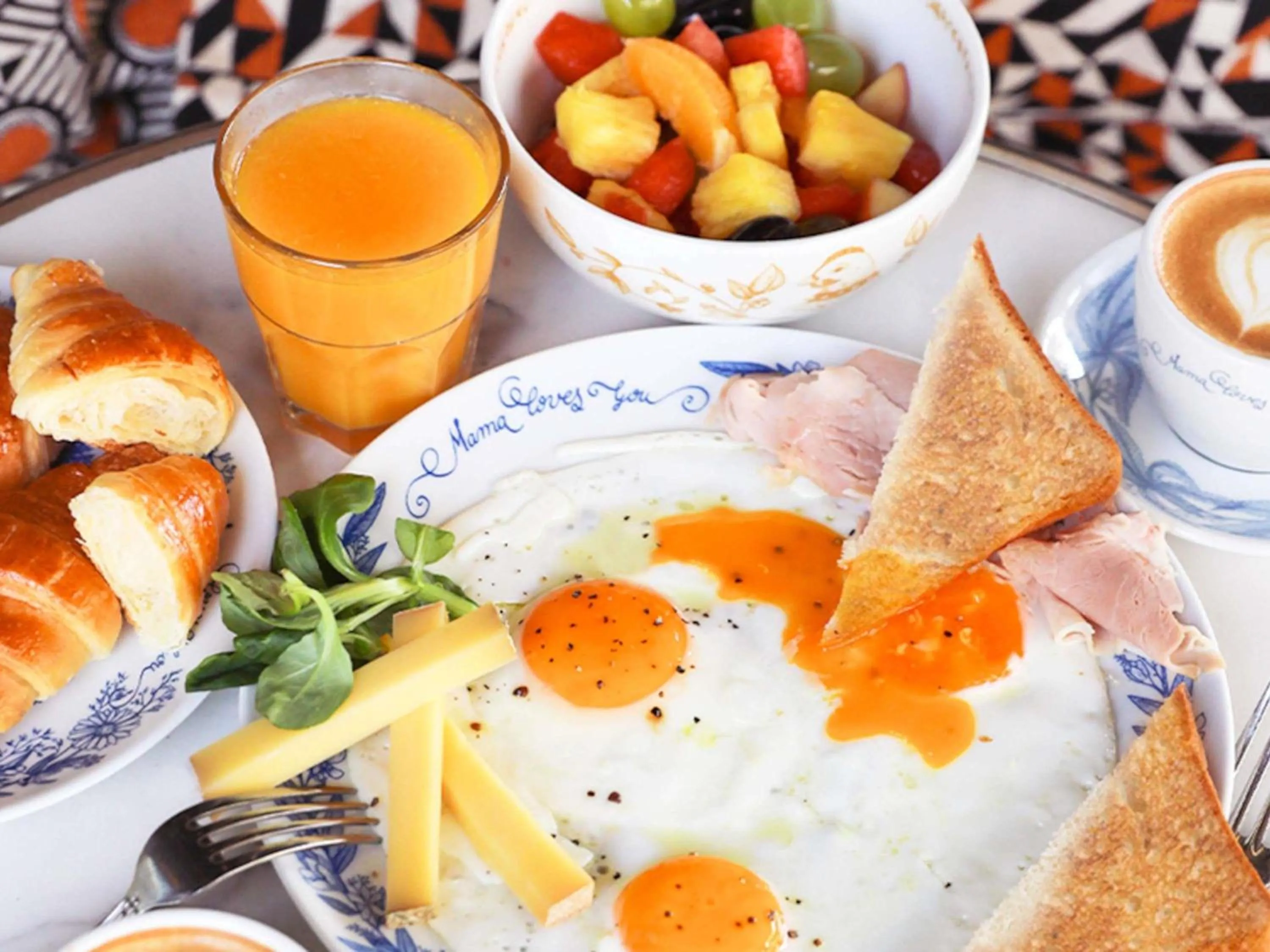 Breakfast in Mama Shelter Singapore Orchard