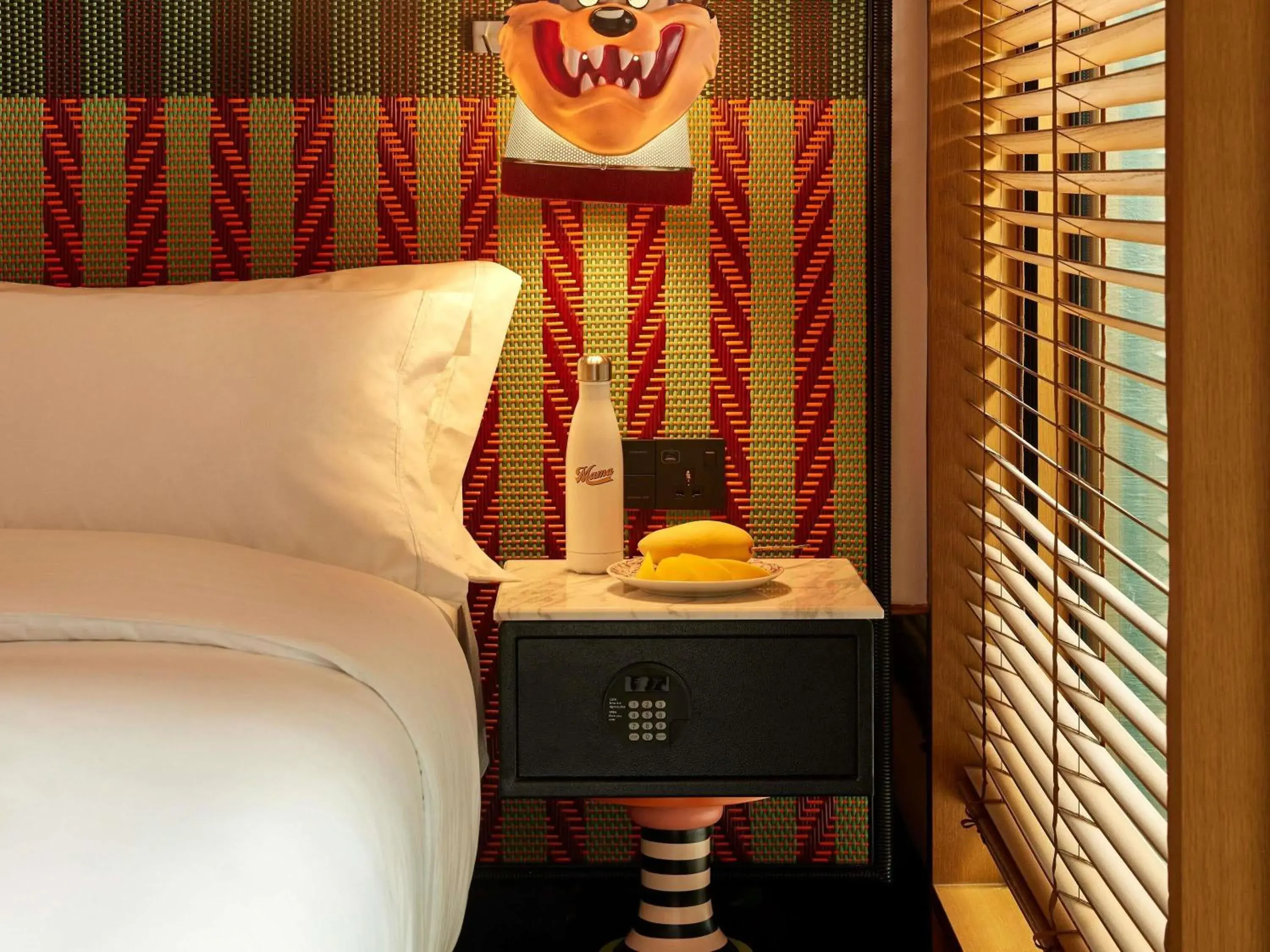 Mama Double Bed or Mama Twin Bed in Mama Shelter Singapore Orchard Mama Double Bed or Mama Twin Bed in Mama Shelter Singapore Orchard