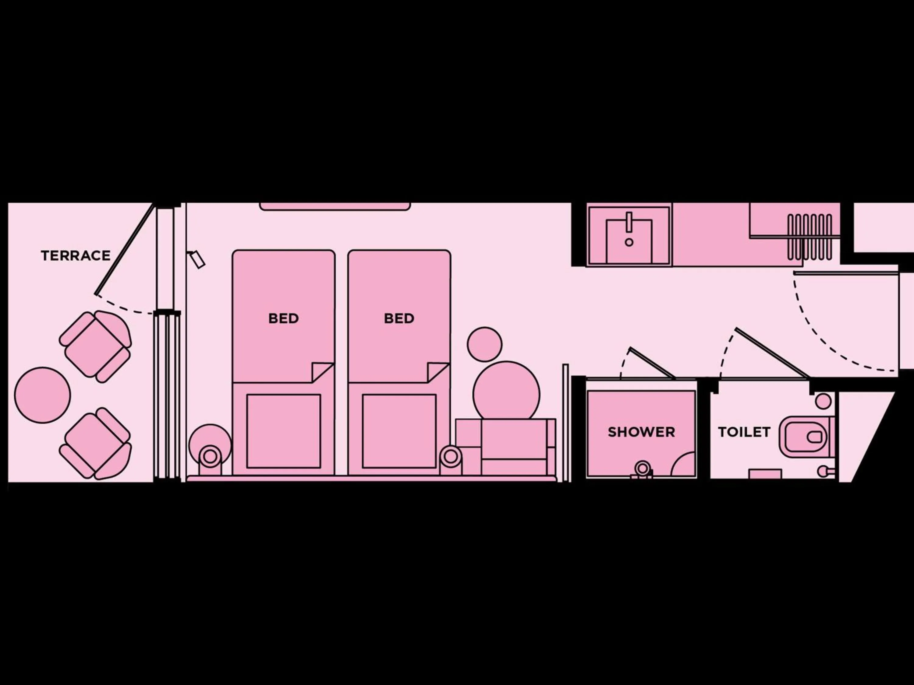 Bedroom in Mama Shelter Singapore Orchard