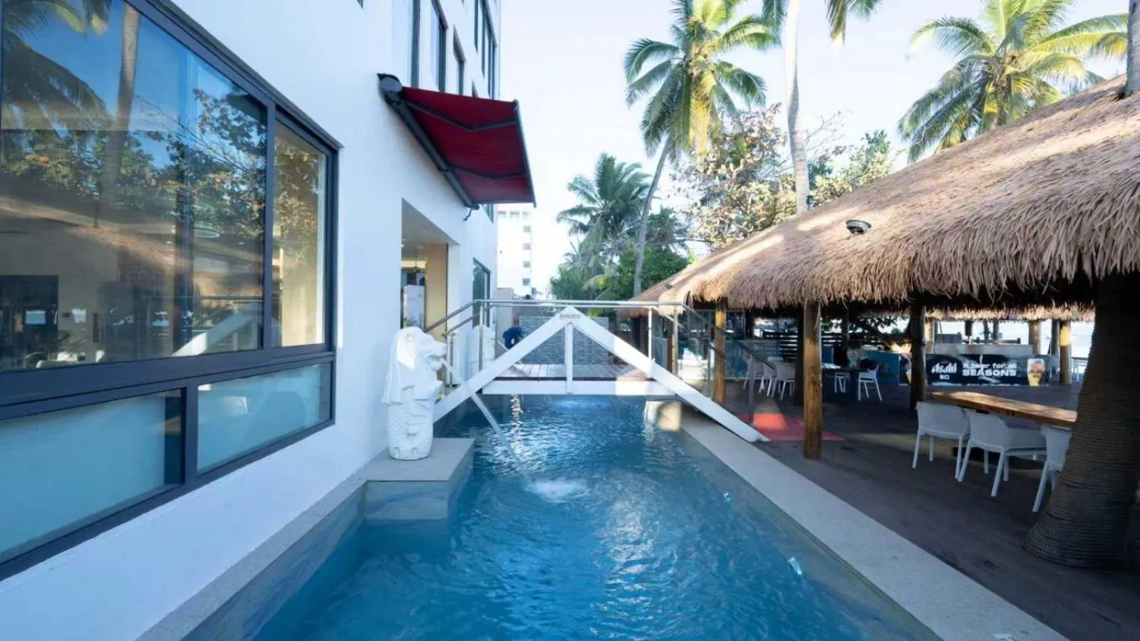 Swimming pool in Wyndham Garden Wailoaloa Beach Fiji