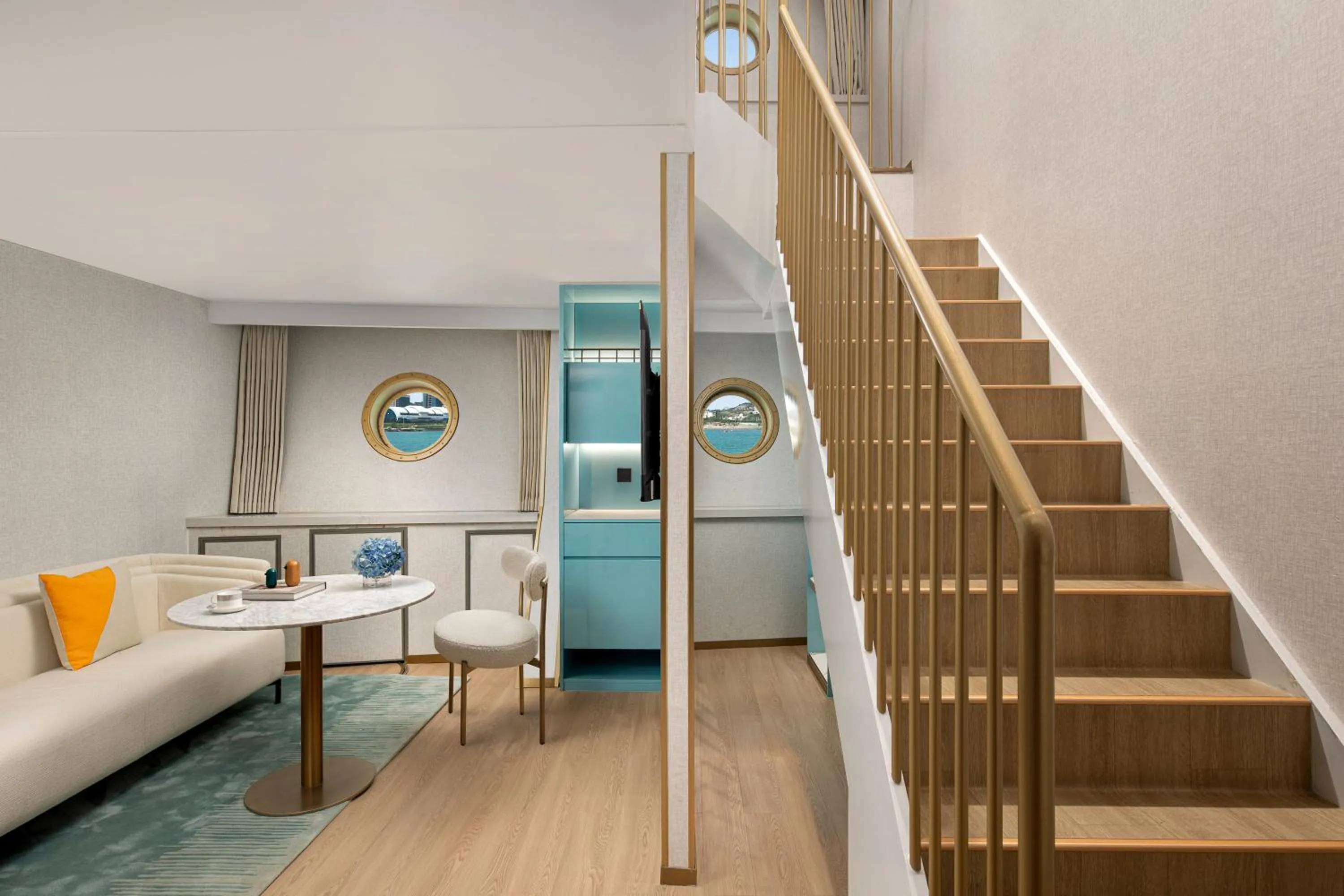 Photo of the whole room in voco Lianyungang Star of HaizhouBay